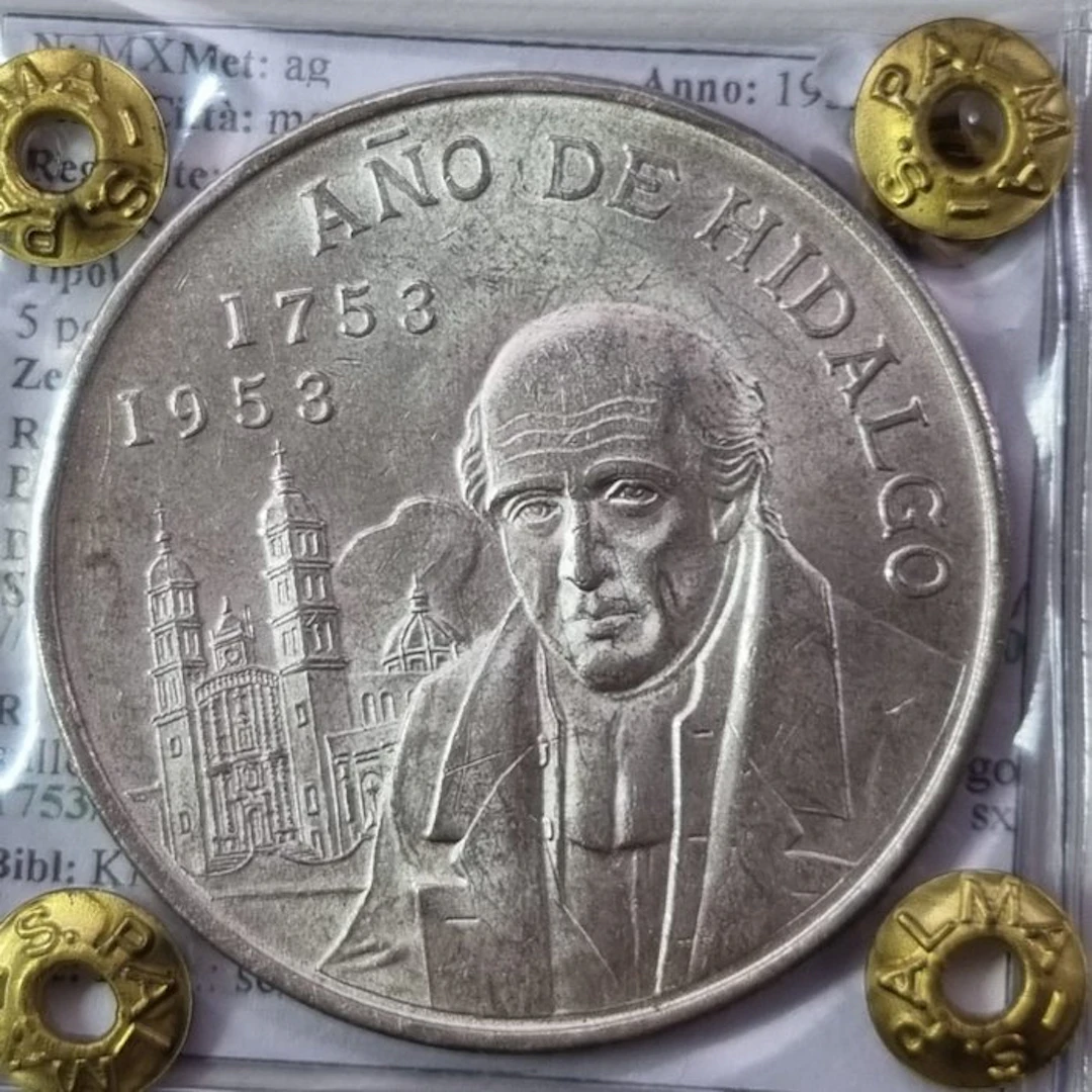 Mexico. Republic. 5 Pesos 1953 (No reserve price)