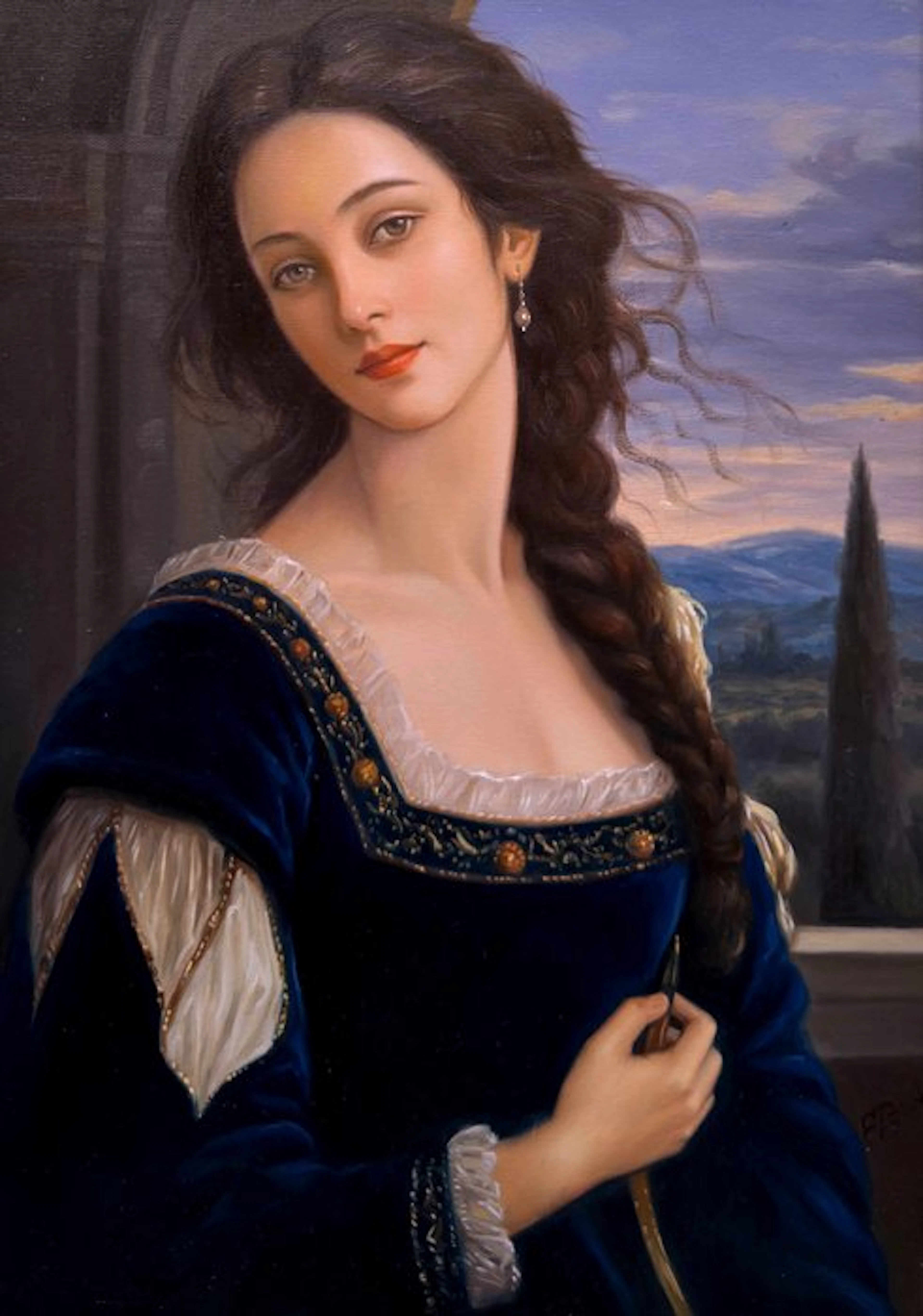 Ekaterina Dzuba (1982) - La Belle Florentine - Douceur du Soir