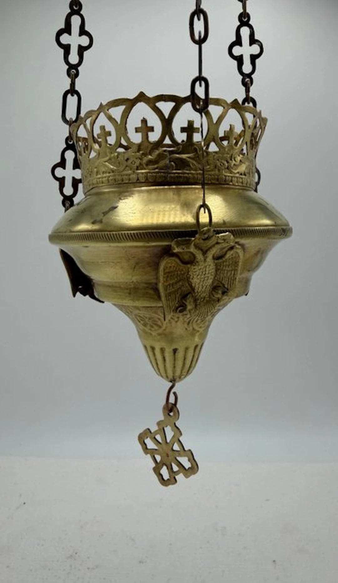Religious objects - Bronze, Brass - 1850-1900 - Godslamp