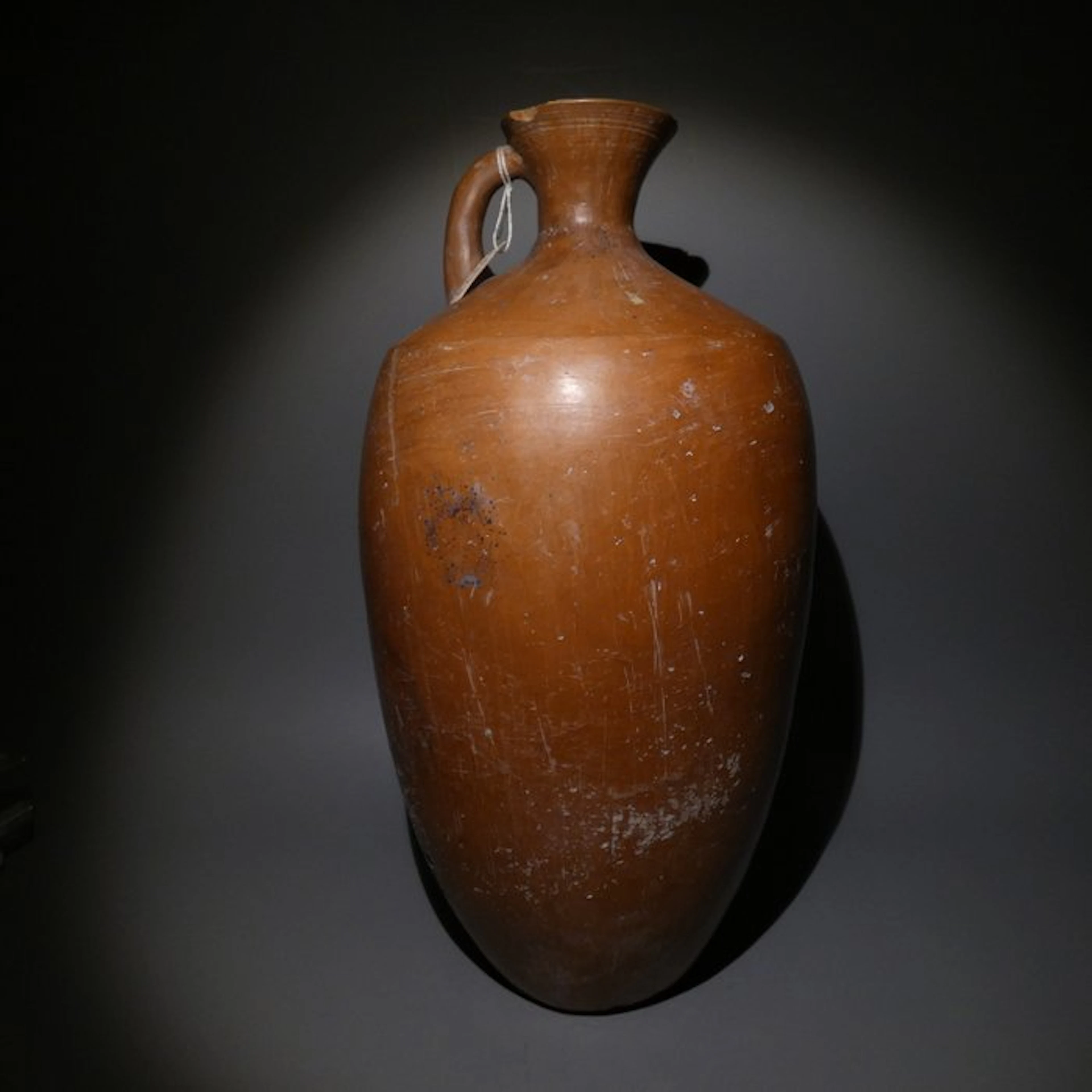 Ancient Egyptian Pottery Pitche vessel with handle