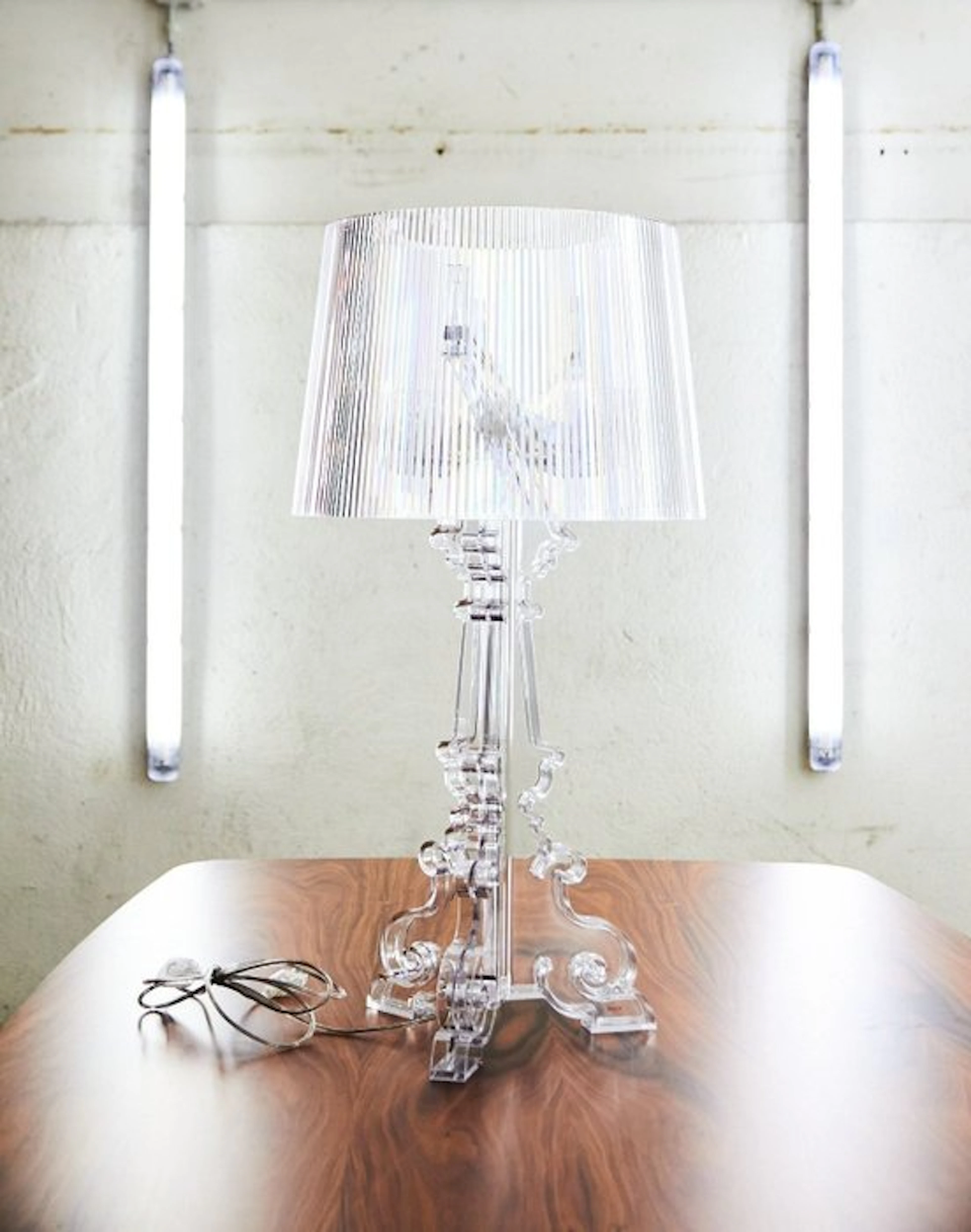 Kartell - Ferruccio Laviani - Table lamp - Bourgie - Chrystal - Polycarbonate