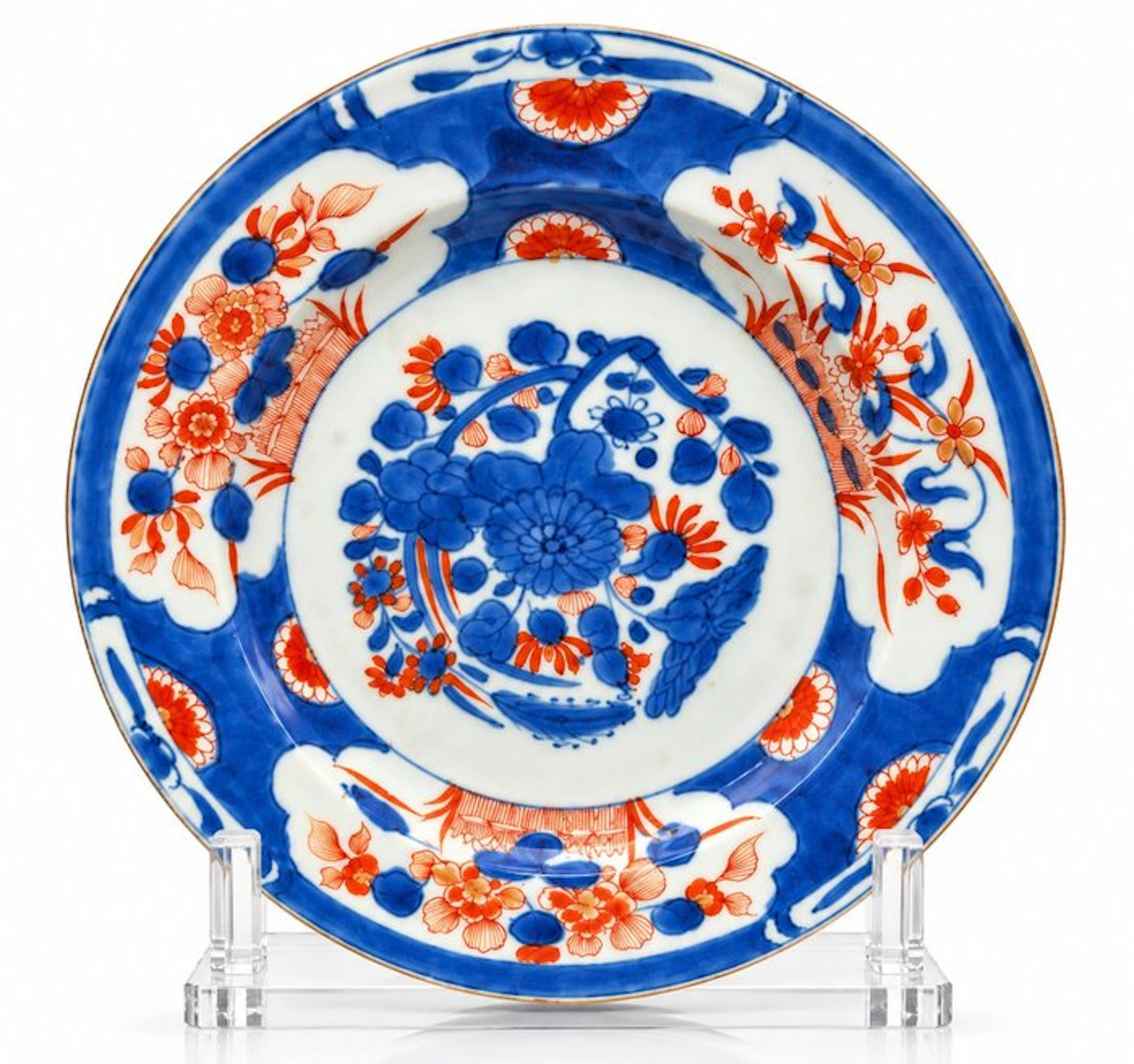 Dish - A Large Imari Porcelain Dish | Kangxi Period, Qing Dynasty, 1662–1722