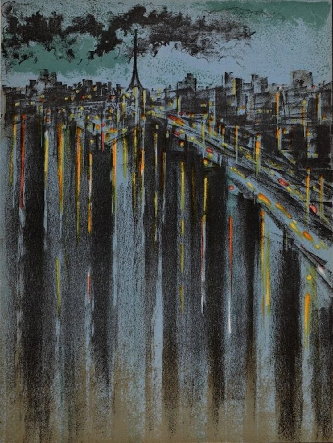 Richard Florsheim (1916-1979) - La Seine à Paris