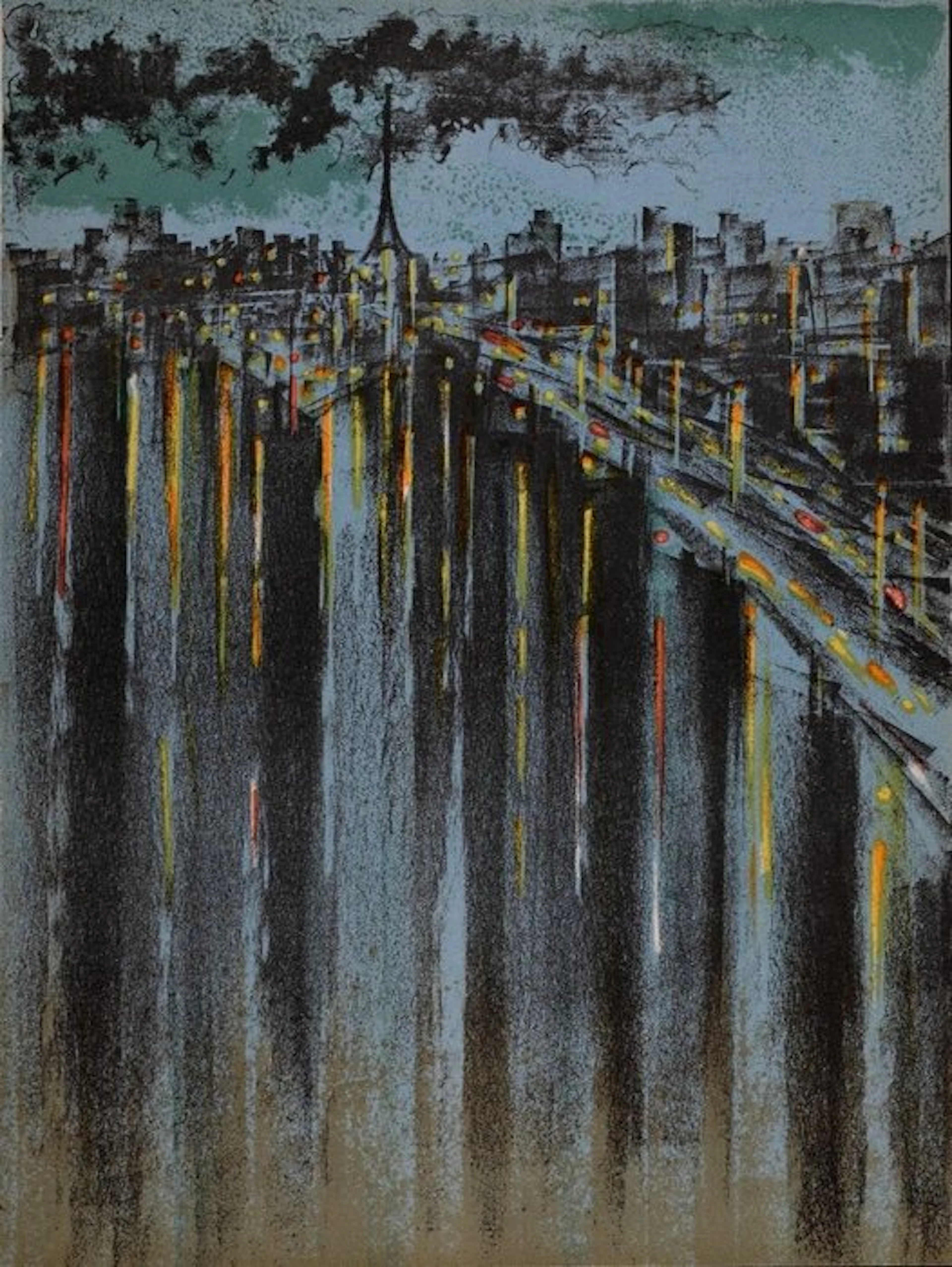 Richard Florsheim (1916-1979) - La Seine à Paris