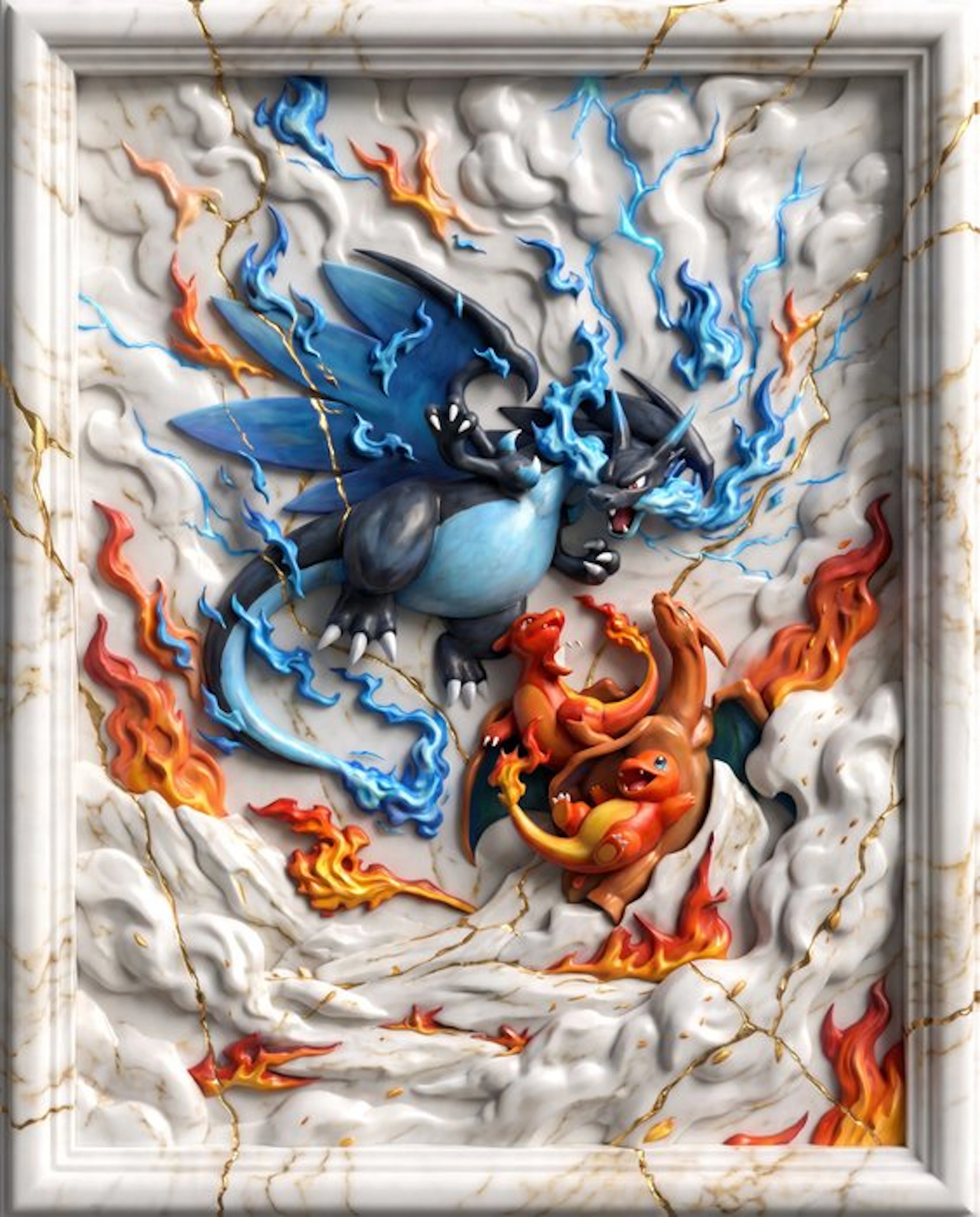 Makayhos - [Canvas] Charizard Evo – Blaze Sovereign