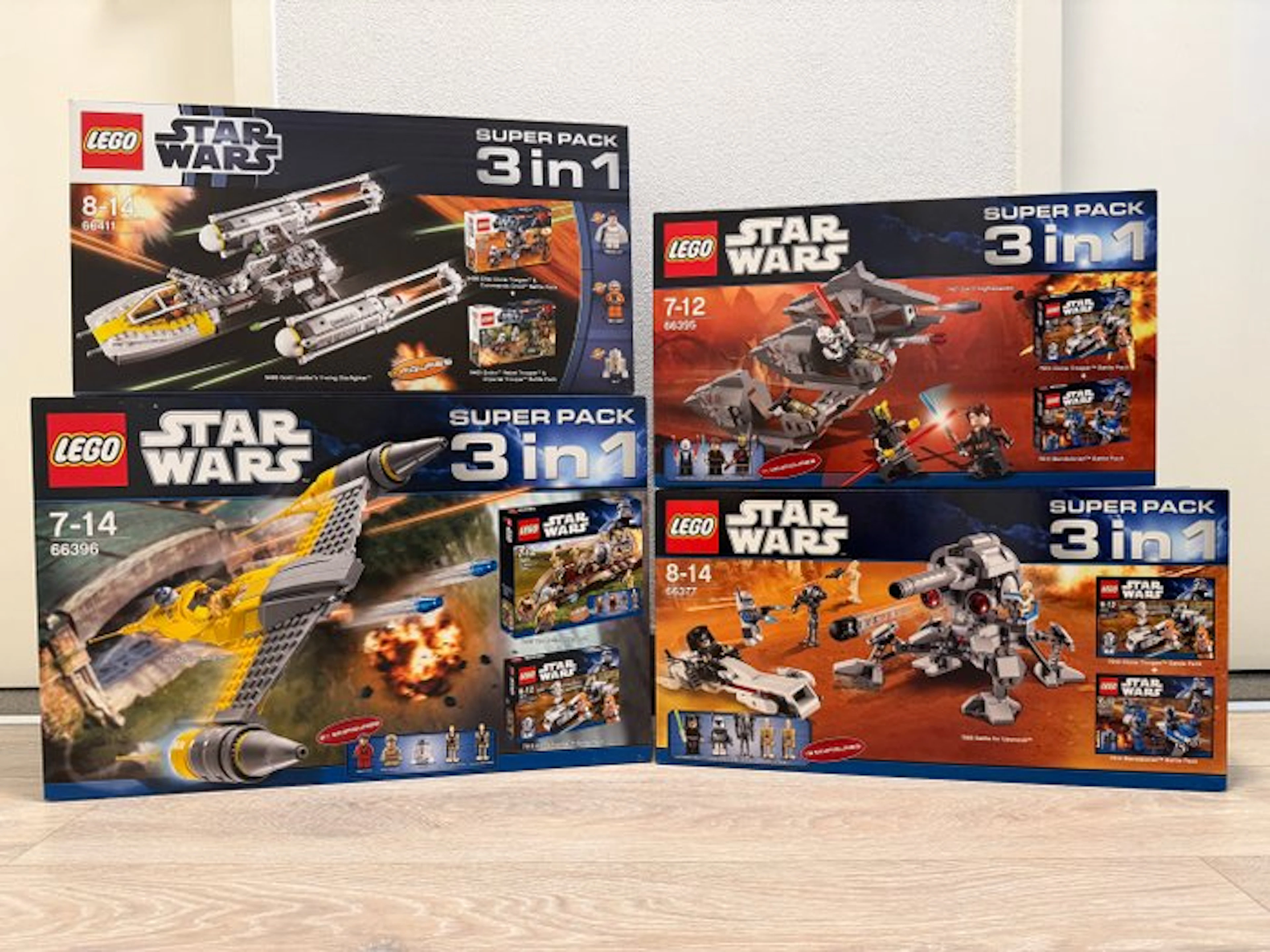 LEGO Set - Star Wars - Exclusive & VERY RARE 4 stuks Star...