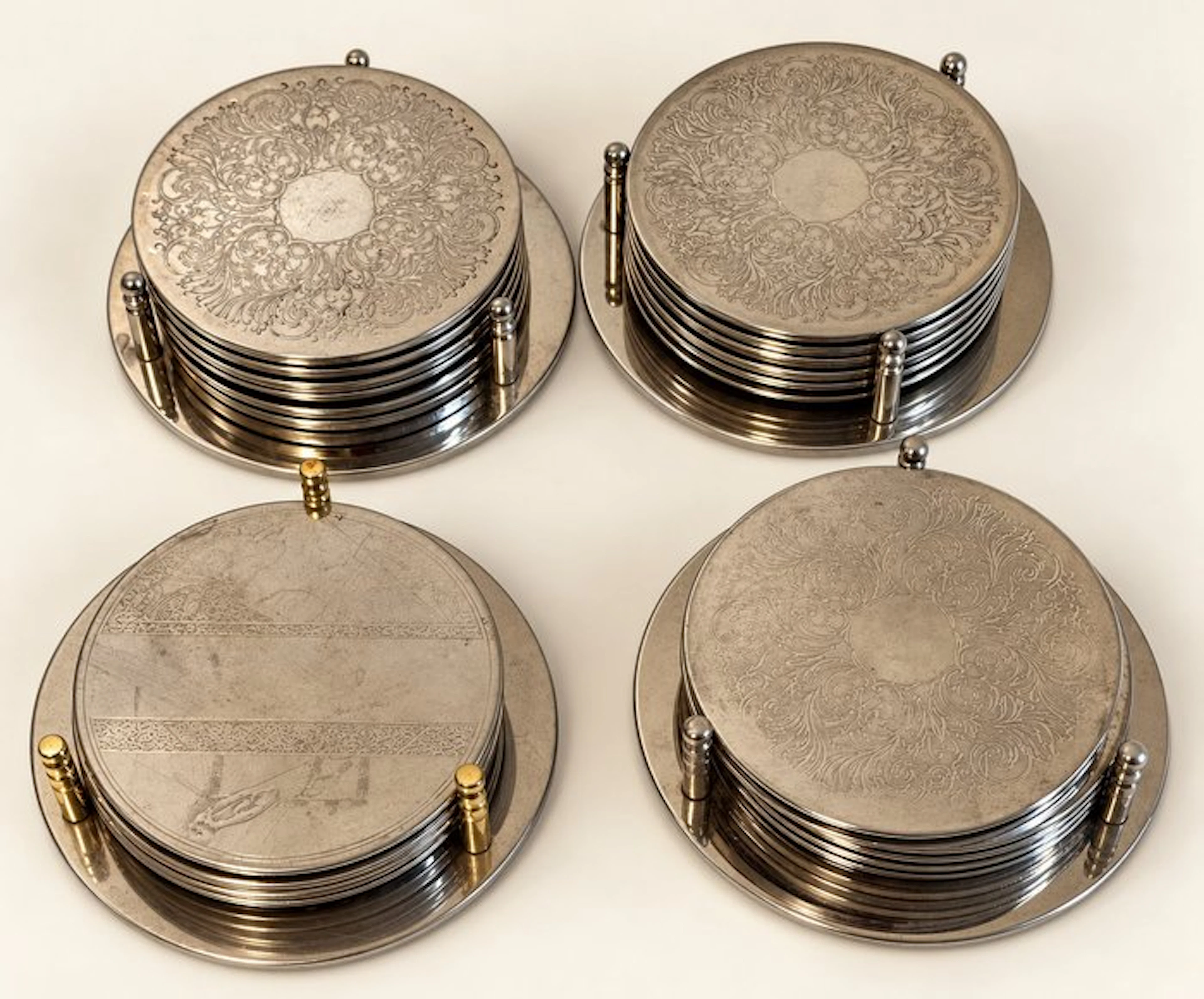 Coaster (24) - Silverplated