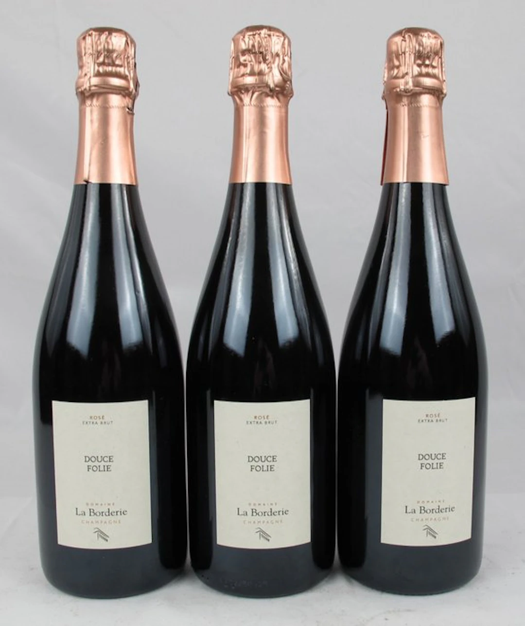Champagne La Borderie rosé Extra-Brut 'Douce Folie'...