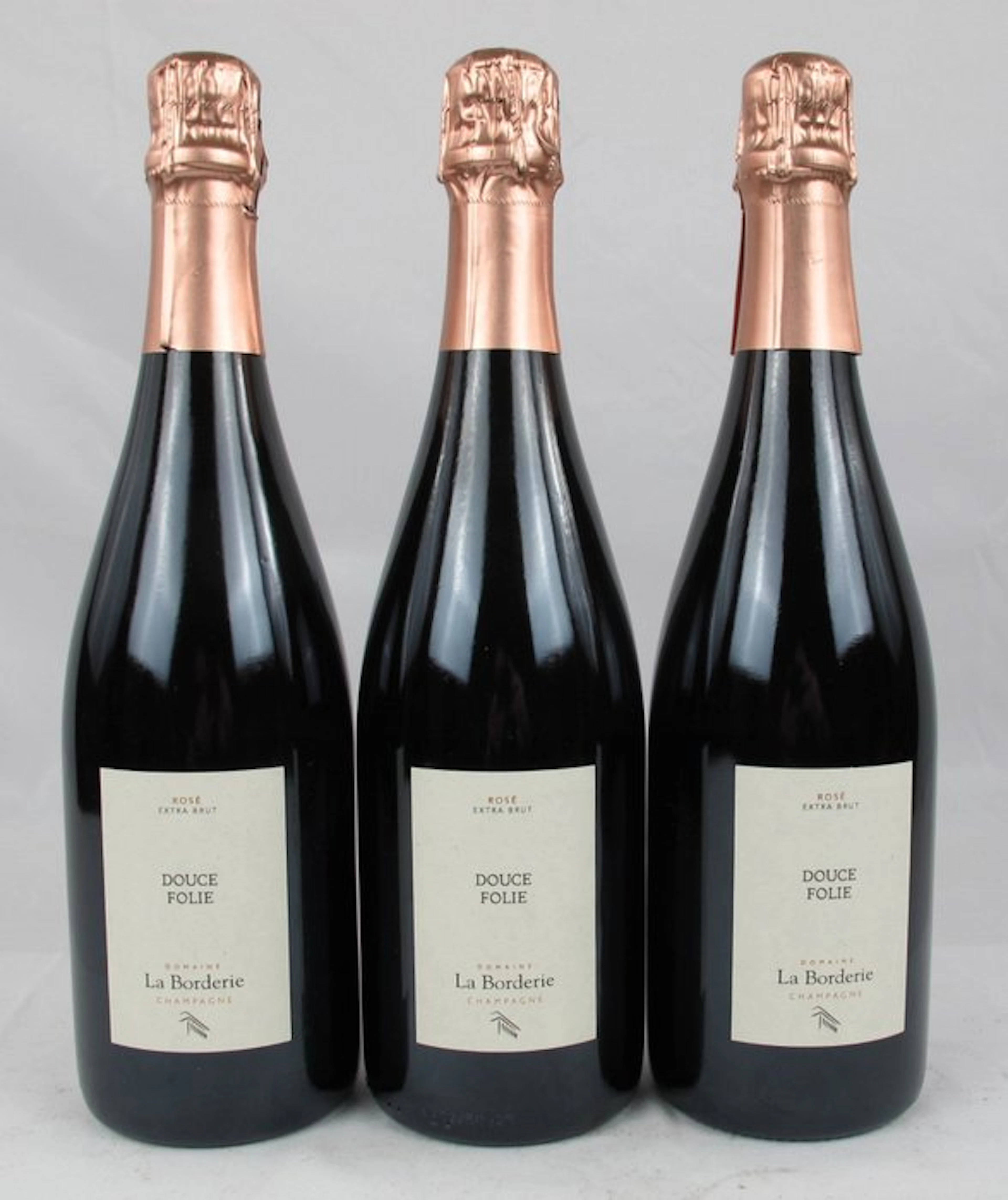 Champagne La Borderie rosé Extra-Brut 'Douce Folie'...