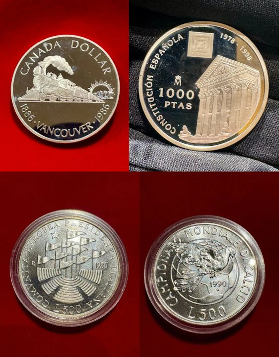 Canada, Spain