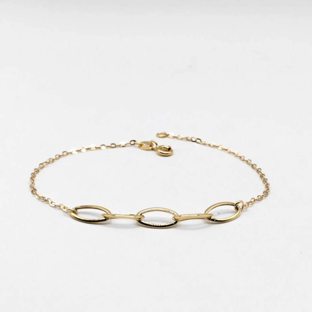 No reserve price - Bracelet - 18 kt. Yellow gold