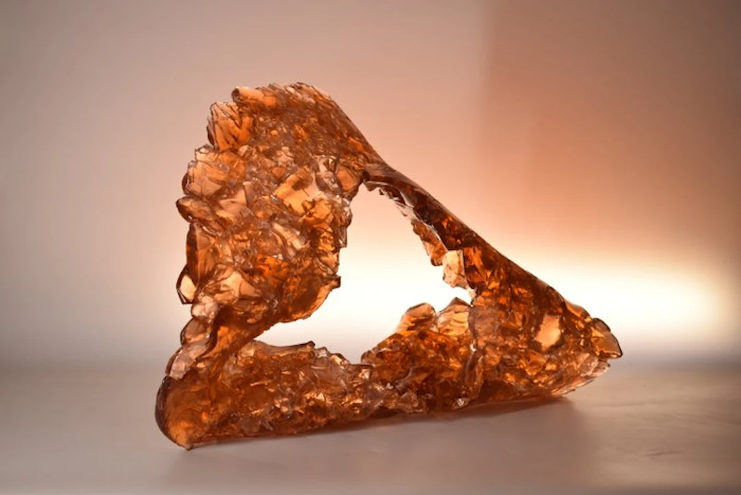 Eros Raffael - Sculpture, Cristalli 26CRI102R - 41 cm - Murano glass