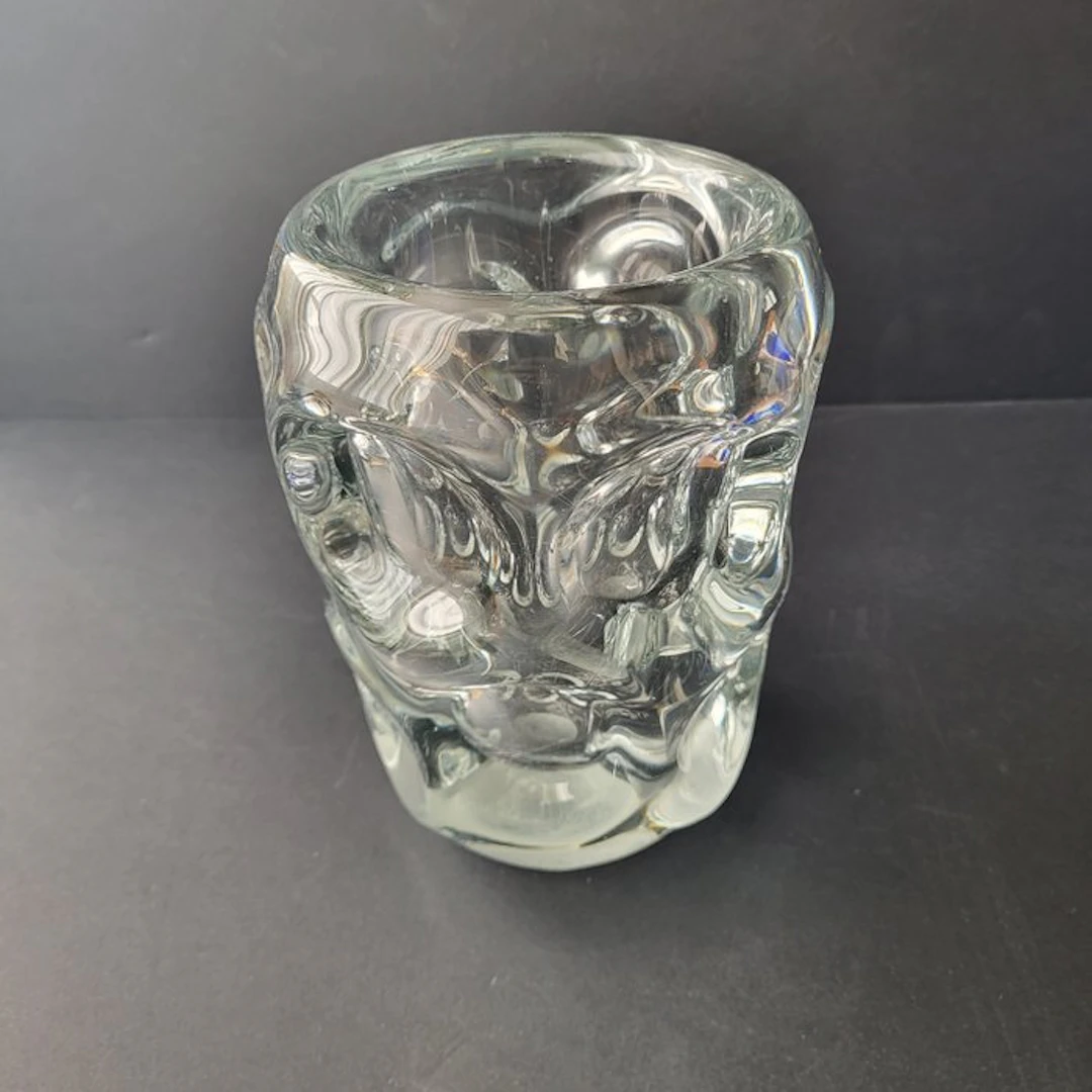 Vannes-le-Châtel - Vase - Crystal - sculptural vase