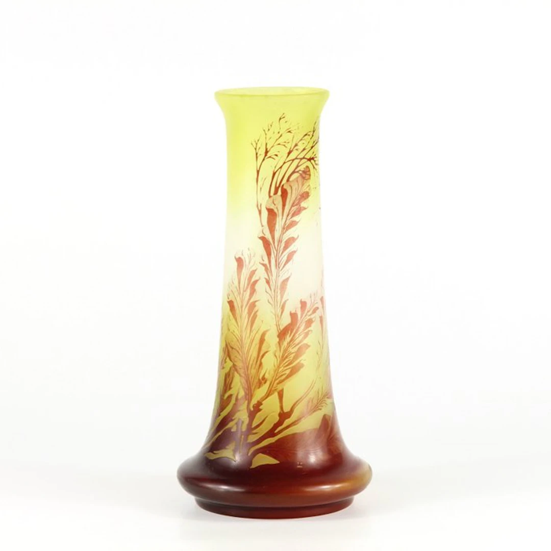 Emile Gallé, Établissements Gallé - Vase - Glass