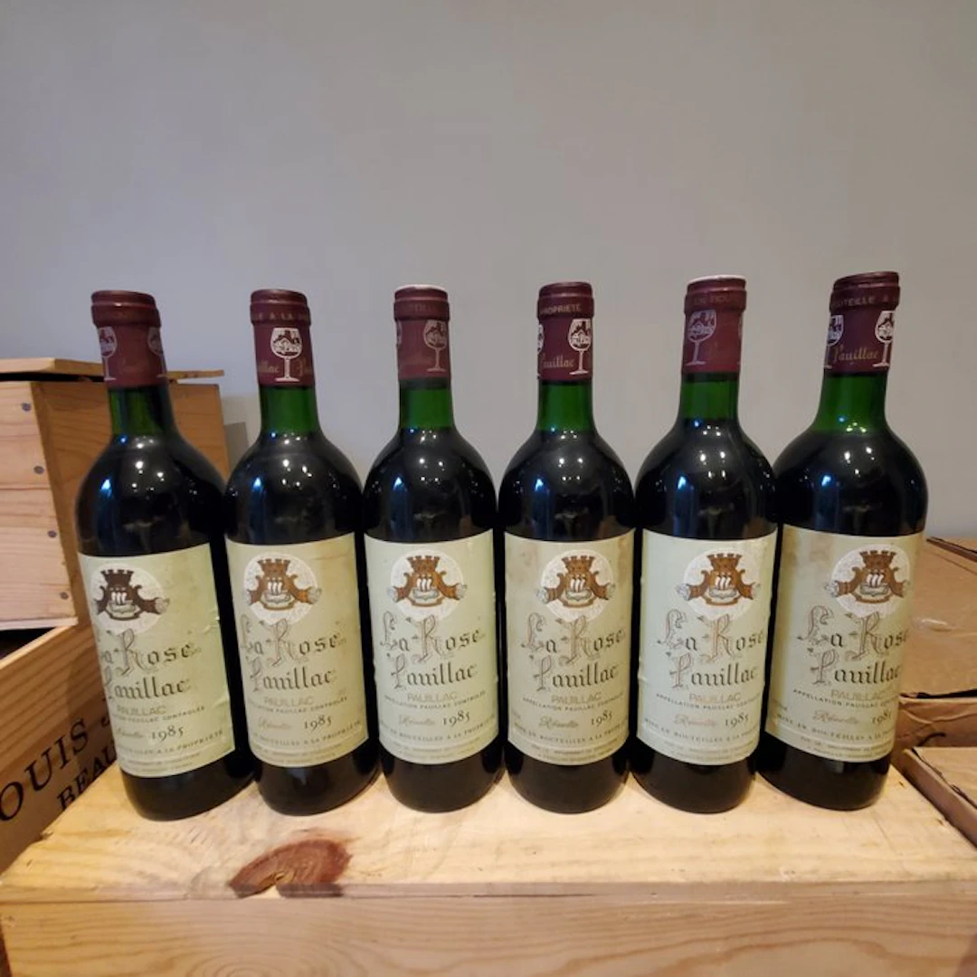 1985 Chateau La Rose Pauillac - Pauillac - 6 Bottles (0.75L)