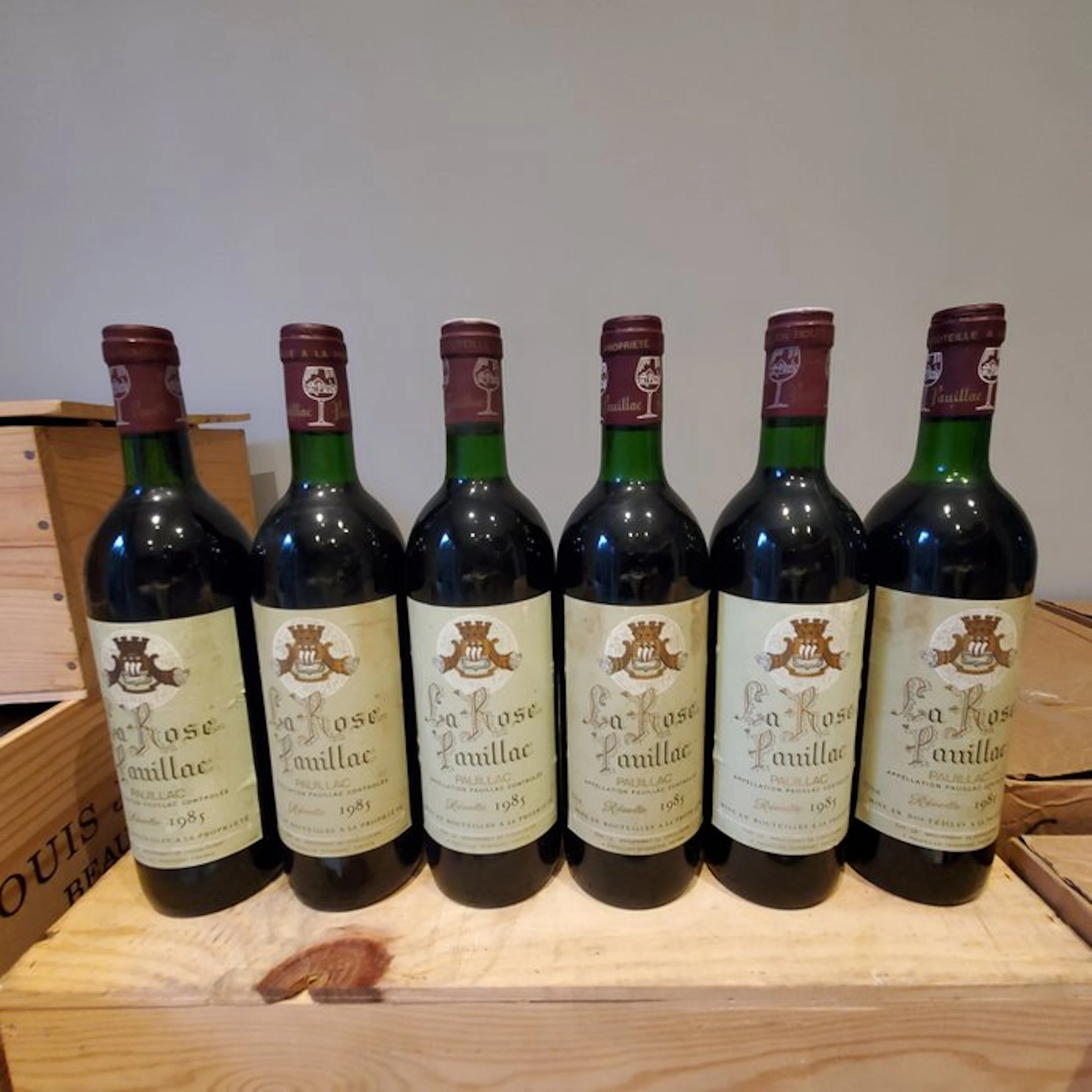 1985 Chateau La Rose Pauillac - Pauillac - 6 Bottles (0.75L)