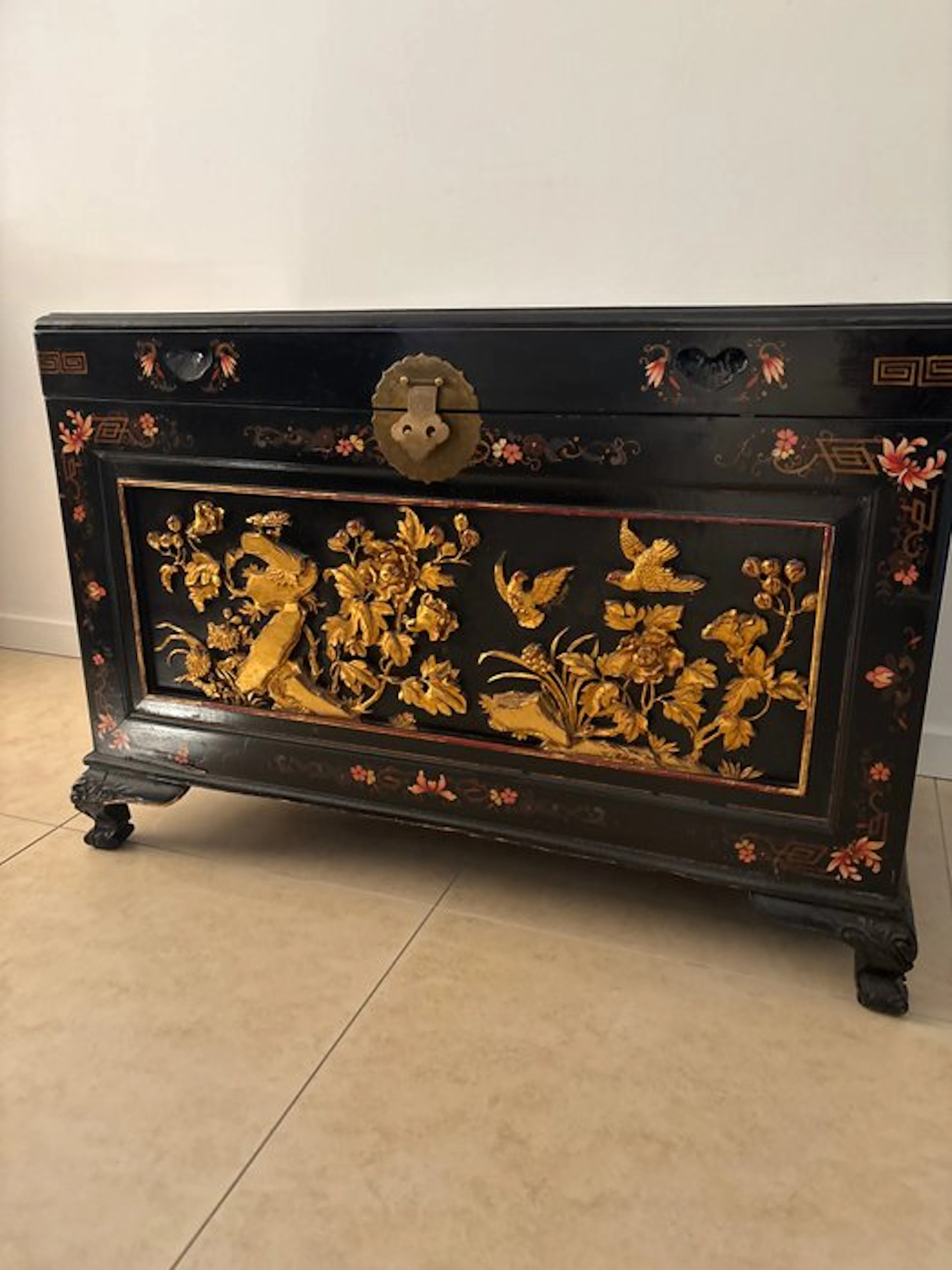 Coffin - bridal chest - camphorwood