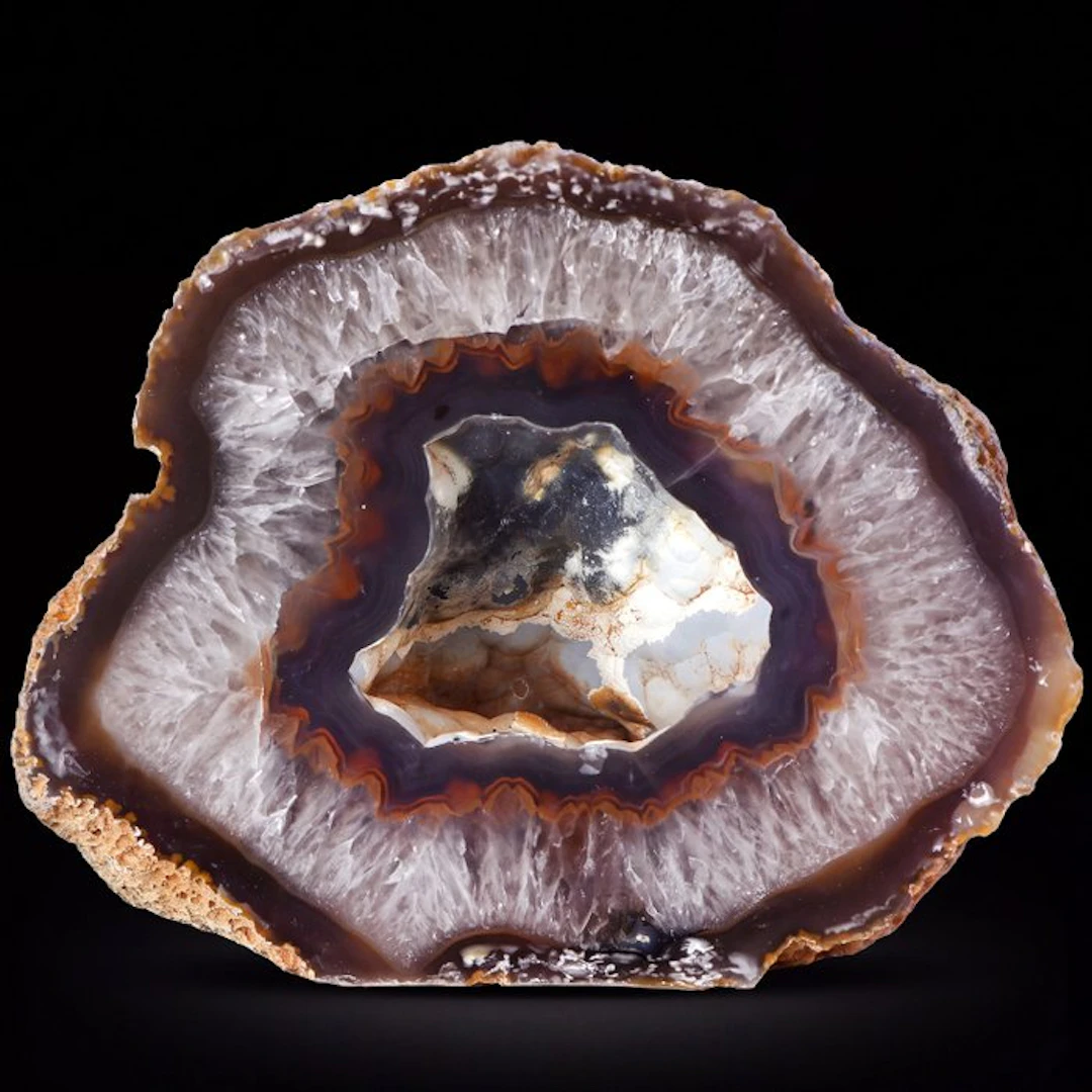 Rainbow Agate - 17x22x12 cm - Geode- 4.7 kg