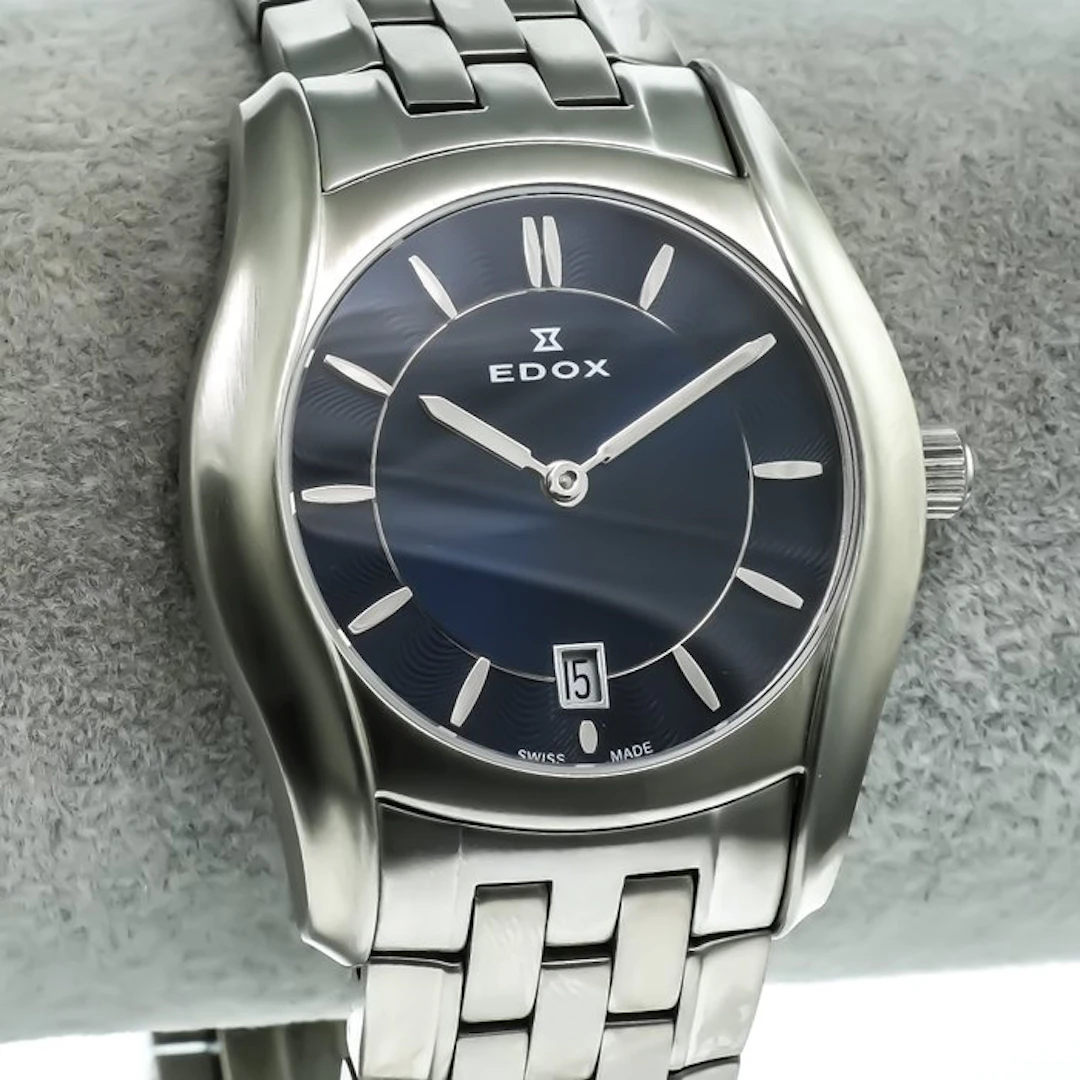 Edox - Swiss Made Quartz Watch - 82003-3B-BUIN - No...