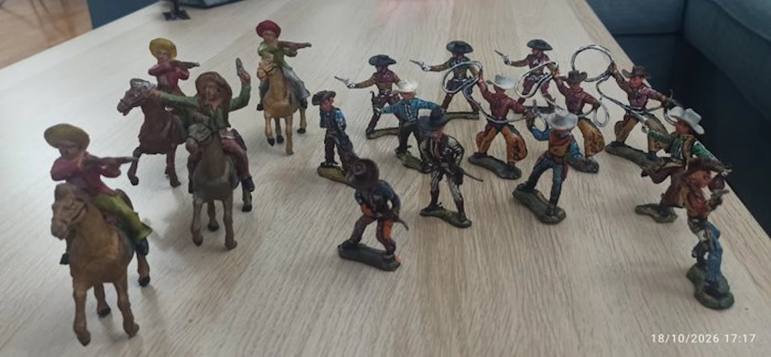Xiloplast - Toy soldier Serie Far West - 1960-1970 - Italy