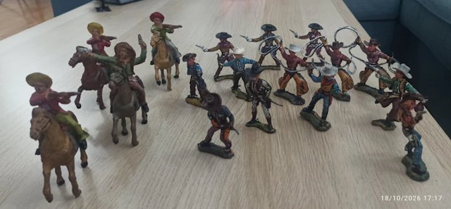 Xiloplast - Toy soldier Serie Far West - 1960-1970 - Italy
