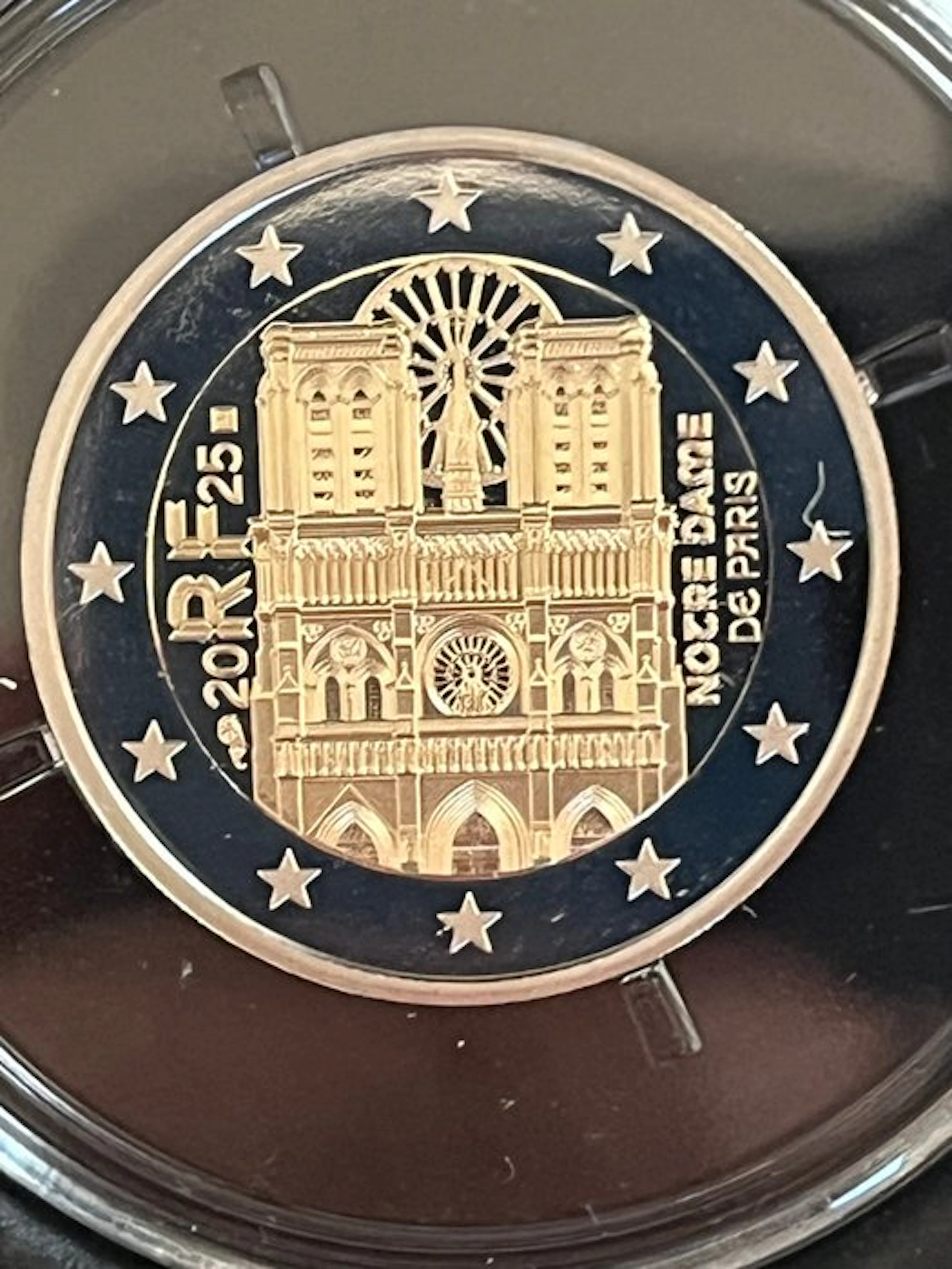 France. 2 Euro 2025 "Notre Dame de Paris" Proof (No reserve price)