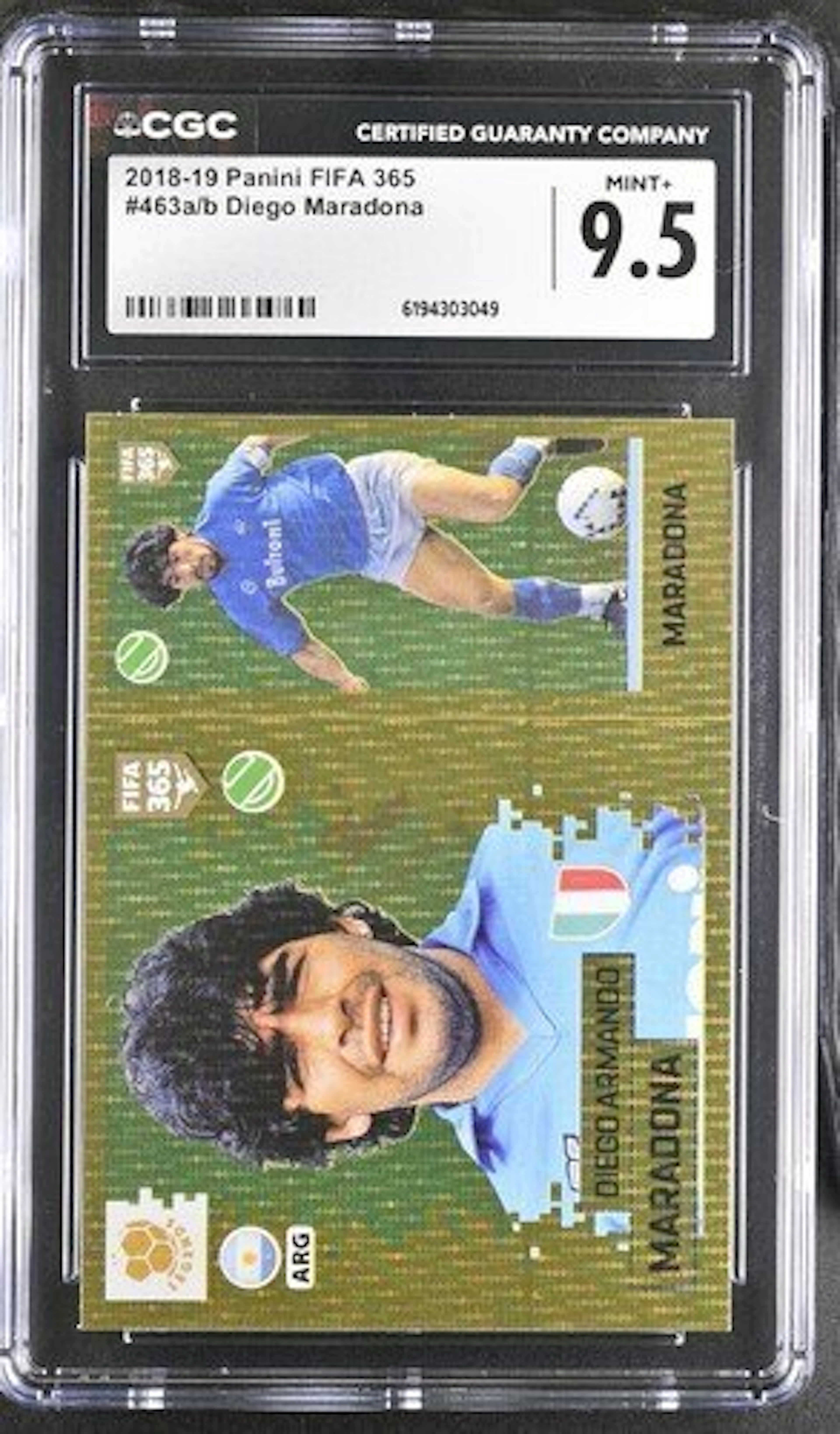 2018/19 Panini Diego Maradona #463a/b - Panini FIFA 365...
