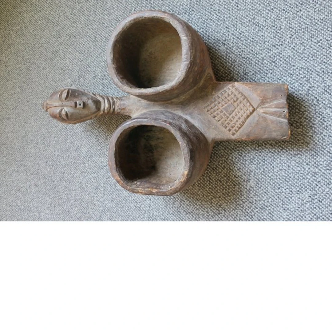 Bowl-shaped bellows of the Songye / Songe (Congo)