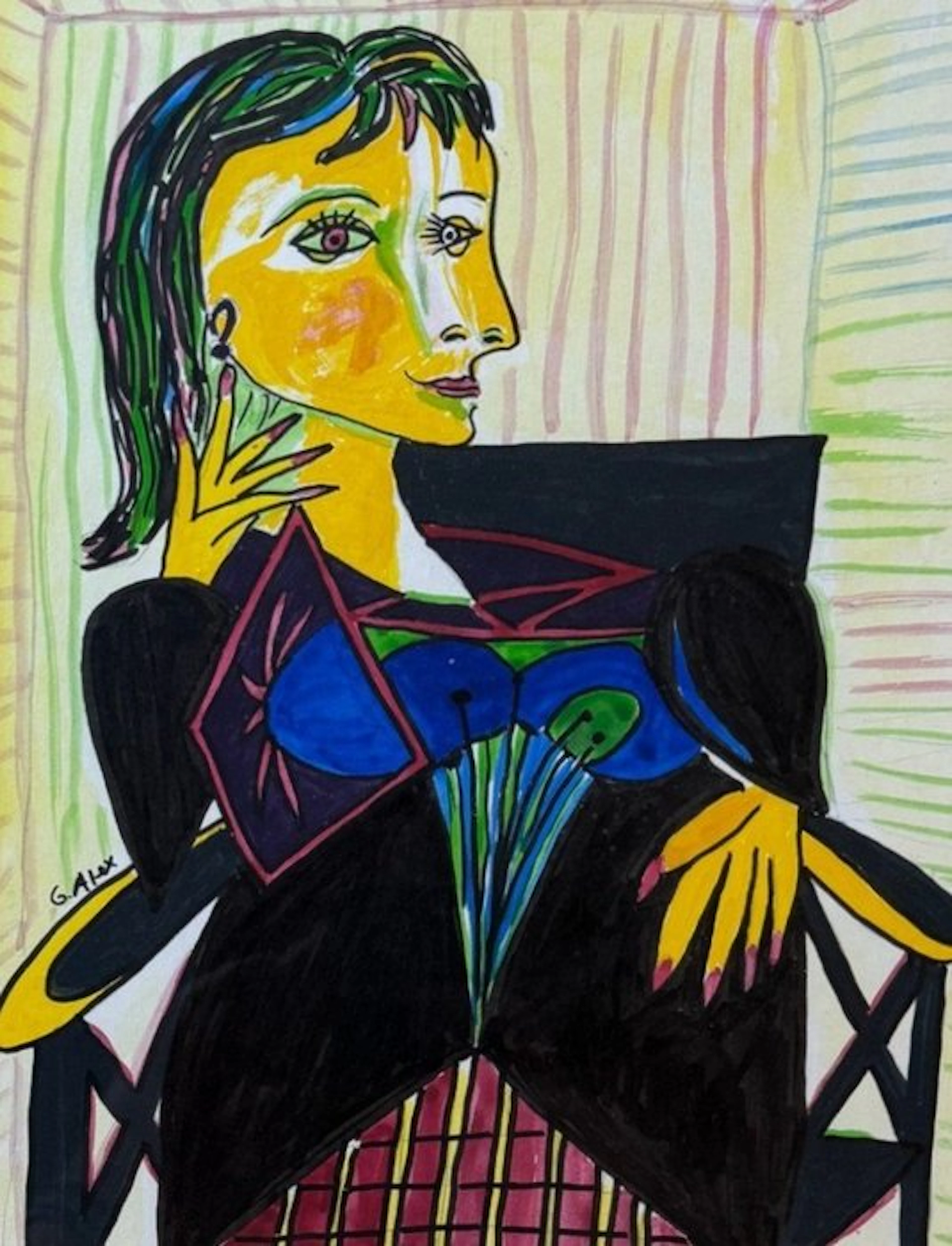 After Picasso (1881-1973) - Dora Maar