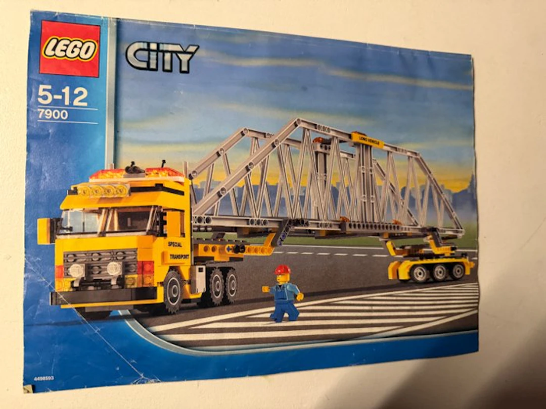 LEGO Set - 7900 - City - Contruction Heavy Loader