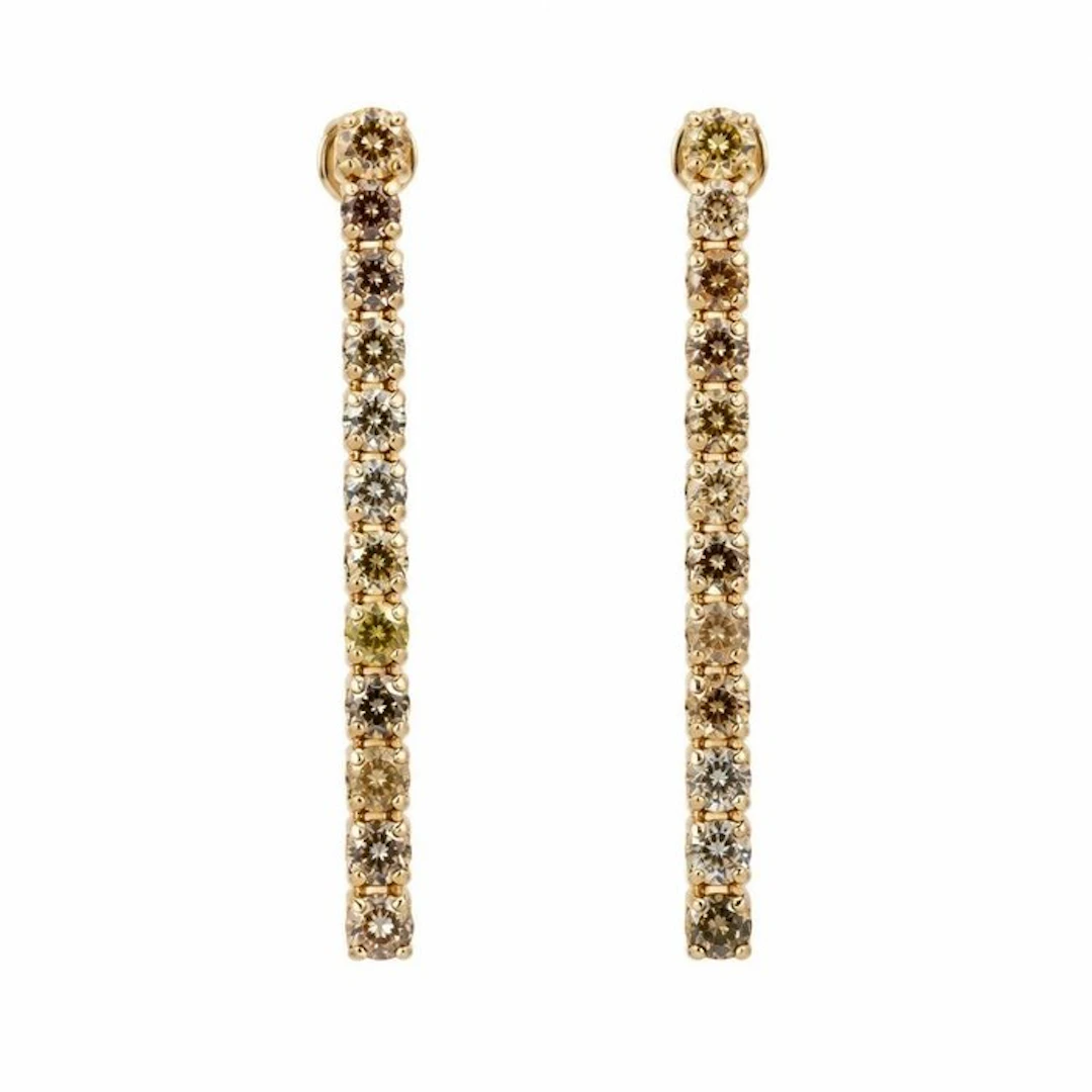 No reserve price - Earrings - 14 kt