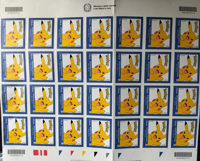 Italy 2024/2024 - Italy 2024 - Full sheet of 28 stamps...