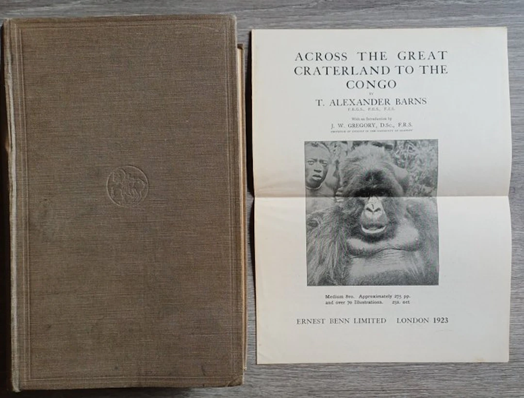 T. Alexander Barns - Across the great craterland to the Congo - 1923