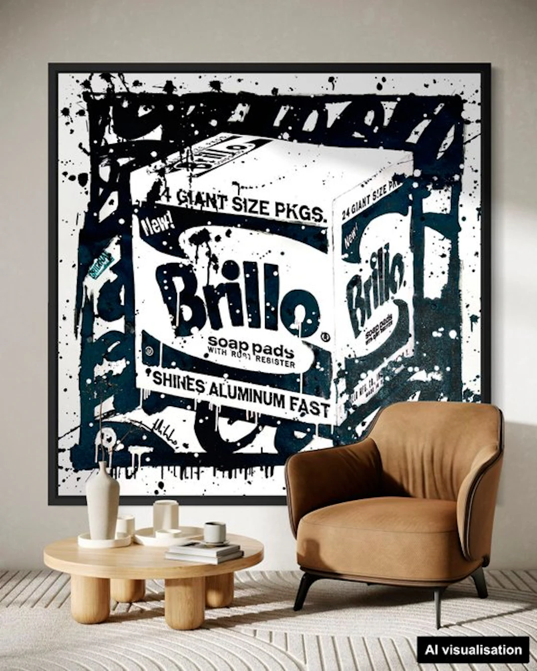 Mikko - Brillo Box And Coca-Cola Black Series - XL [Unq 1/1]