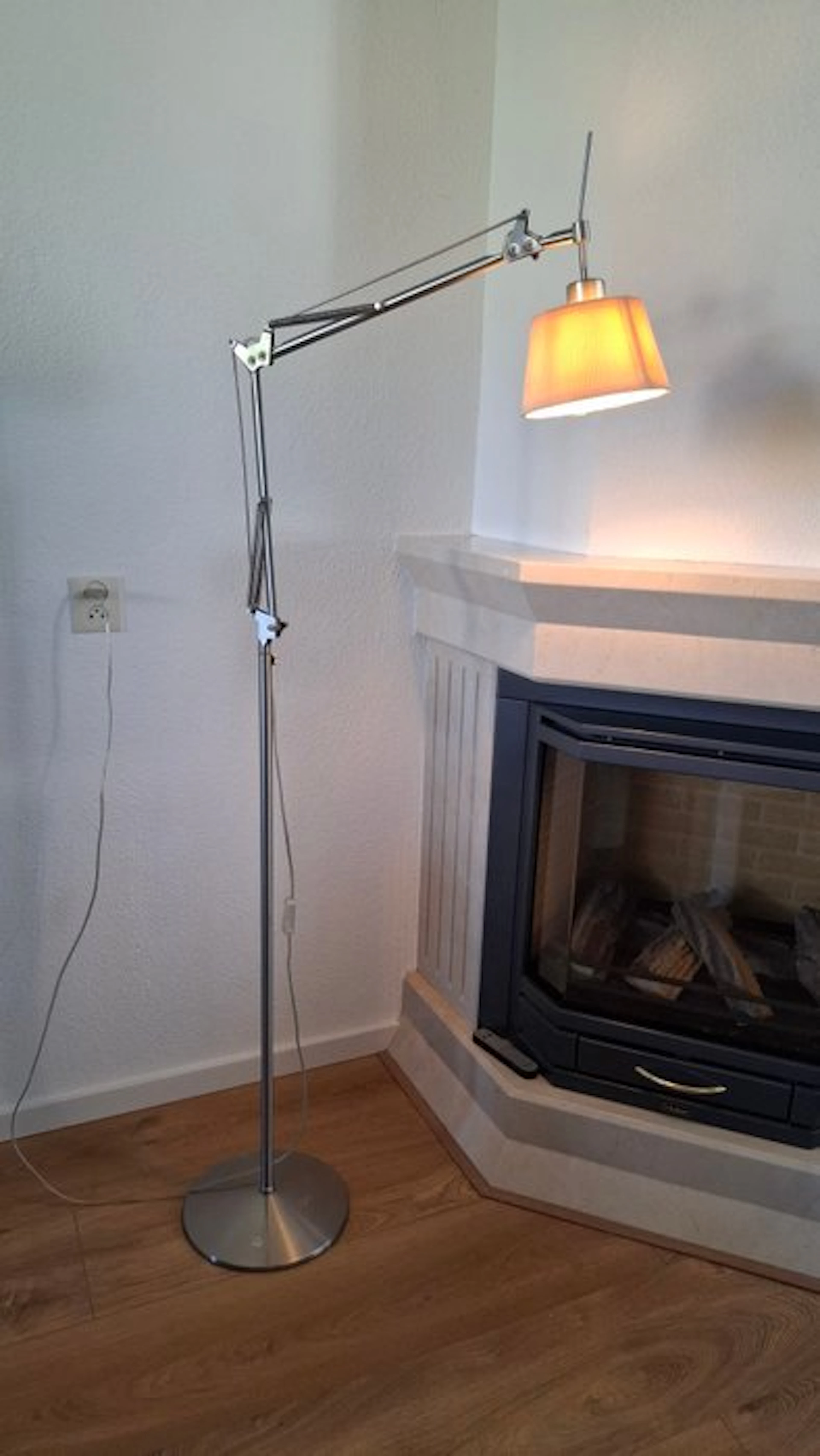 Floor lamp - Chrome