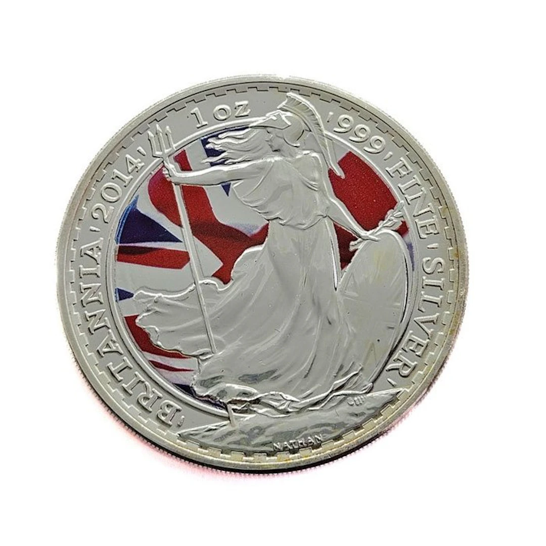 United Kingdom. 2 Pounds 2014 Brittania