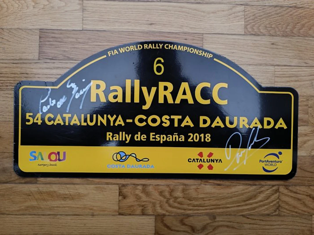 Hyundai Motorsport - WRC - Dani Sordo - 2018 - Event memorabilia, Emblem