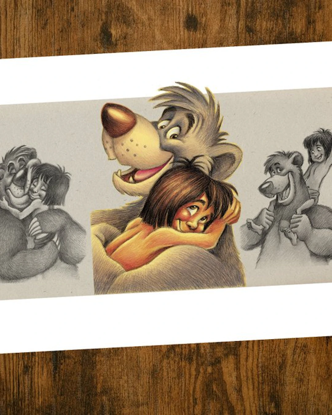 Joan Vizcarra - Mowgli & Baloo [The Jungle Book
