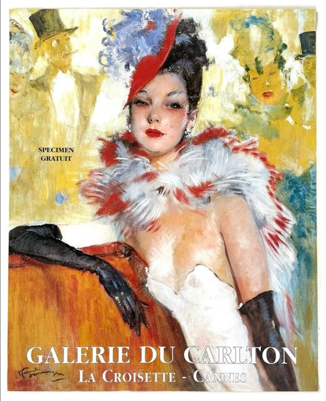 Jean Gabriel Domergue - Original Vintage Jean Gabriel Domergue, Cannes