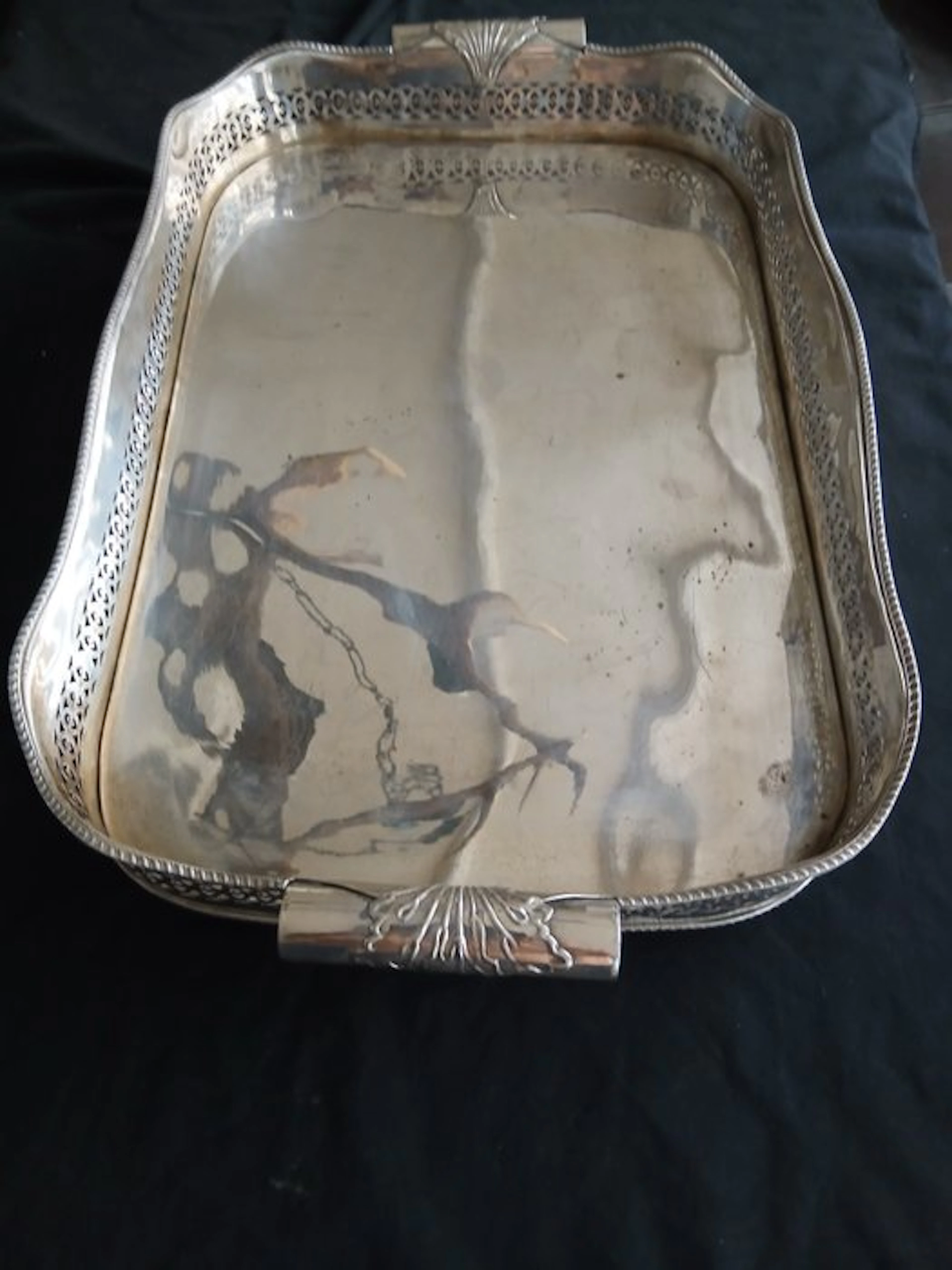 flamant - Tray - Silverplated