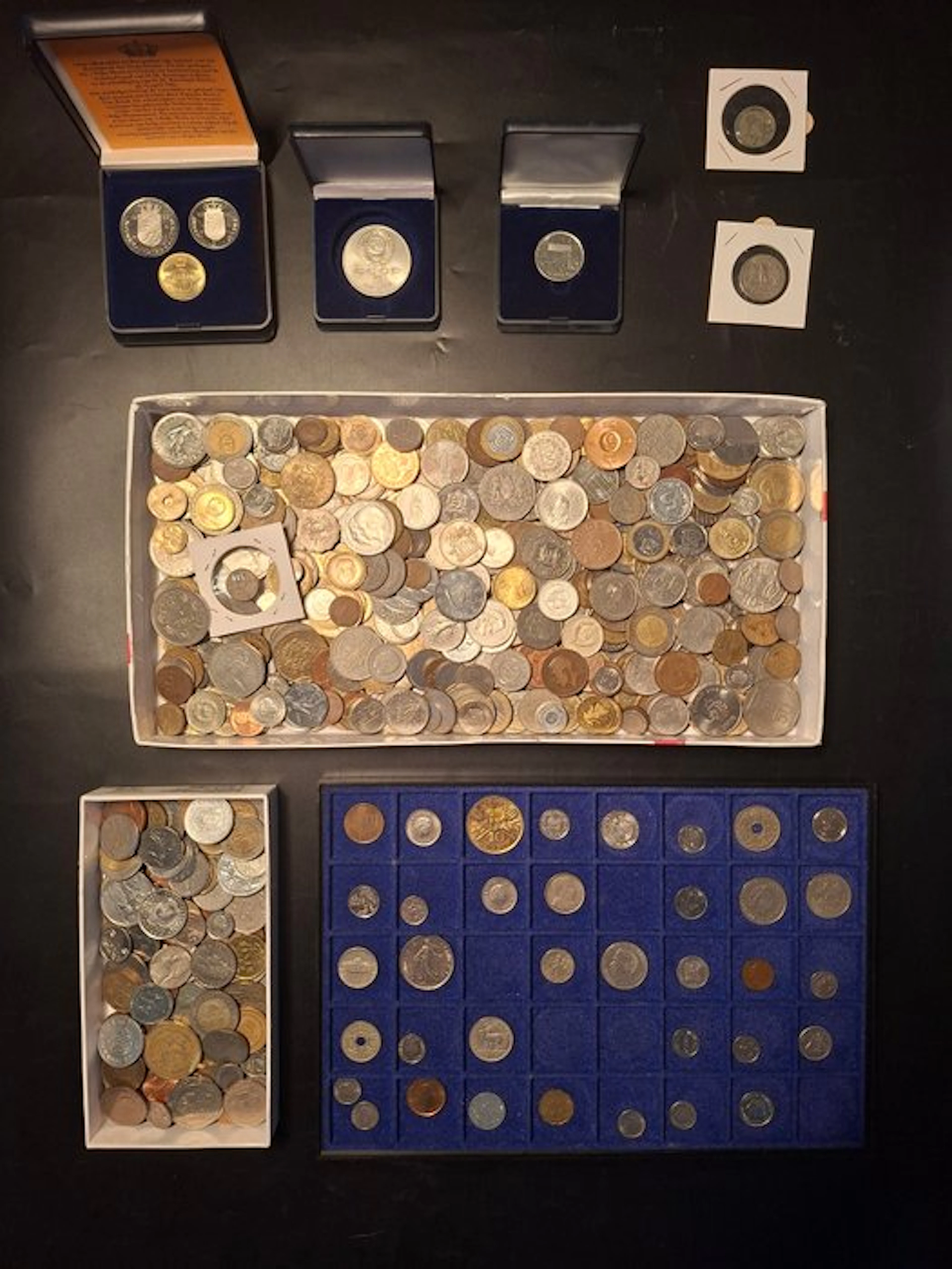 World. Collection of coins 1900-heden (No reserve price)