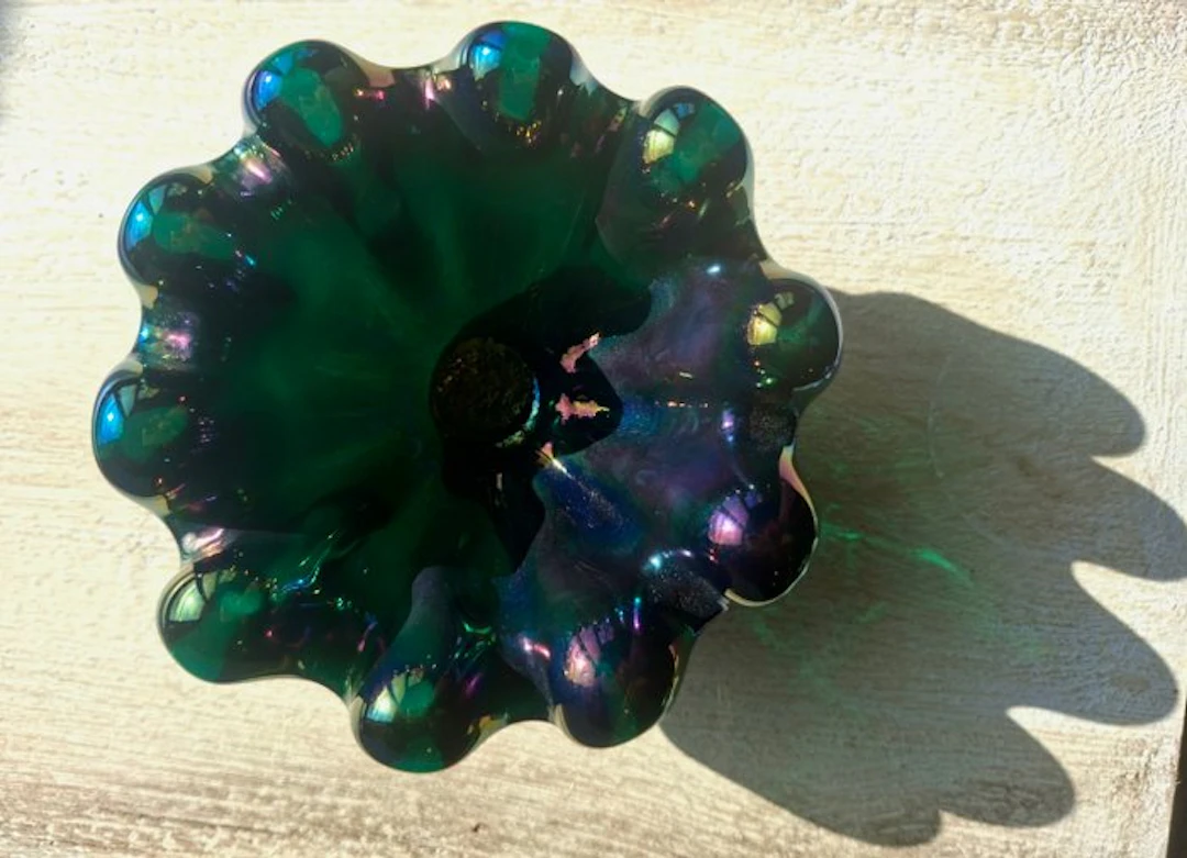 Ercole Barovier para Barovier & Toso - Cuenco iridiscente
