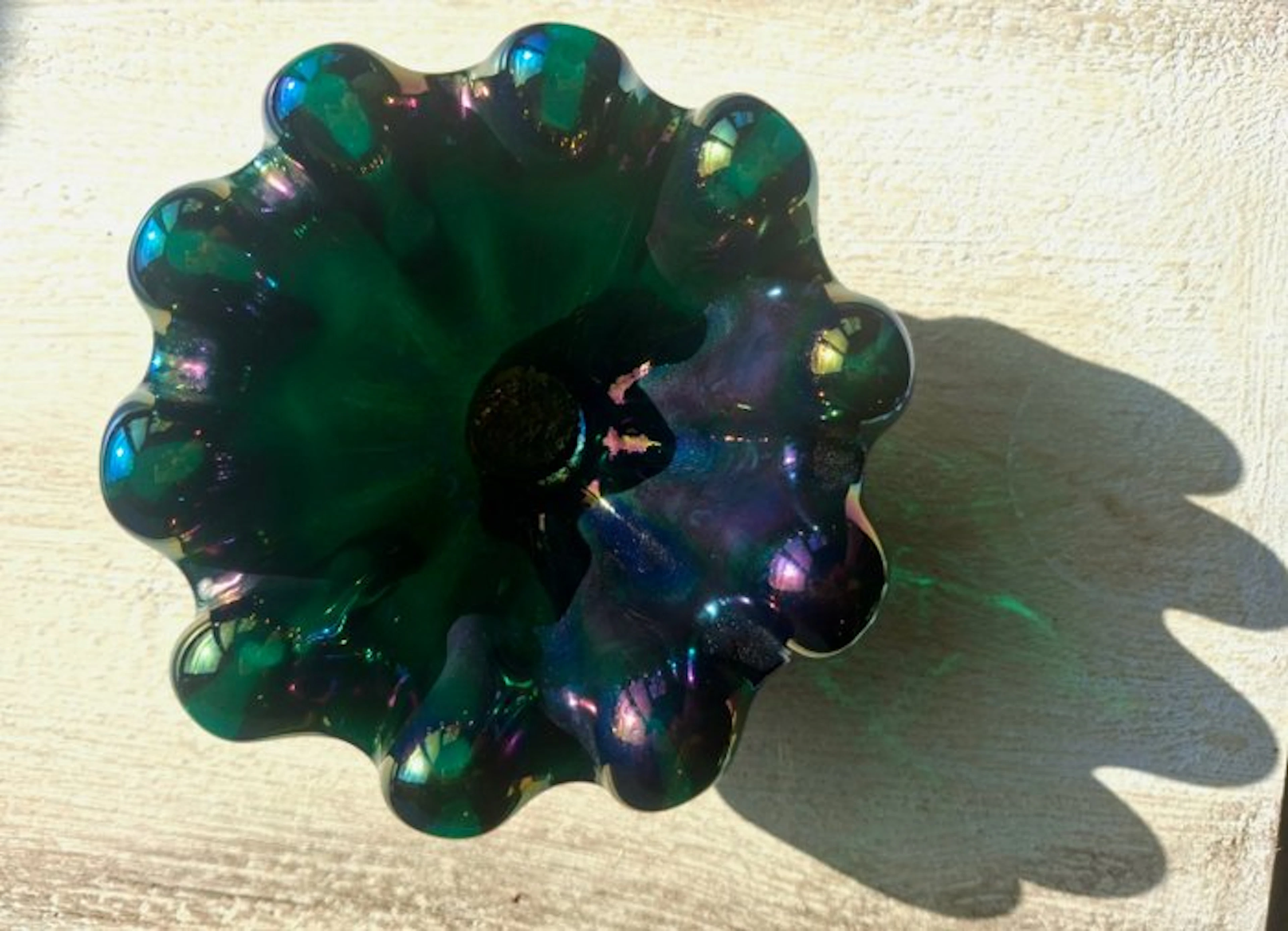 Ercole Barovier para Barovier & Toso - Cuenco iridiscente