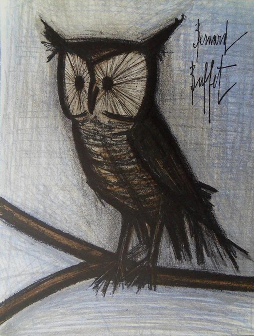 Bernard Buffet (1928-1999) - La petite chouette