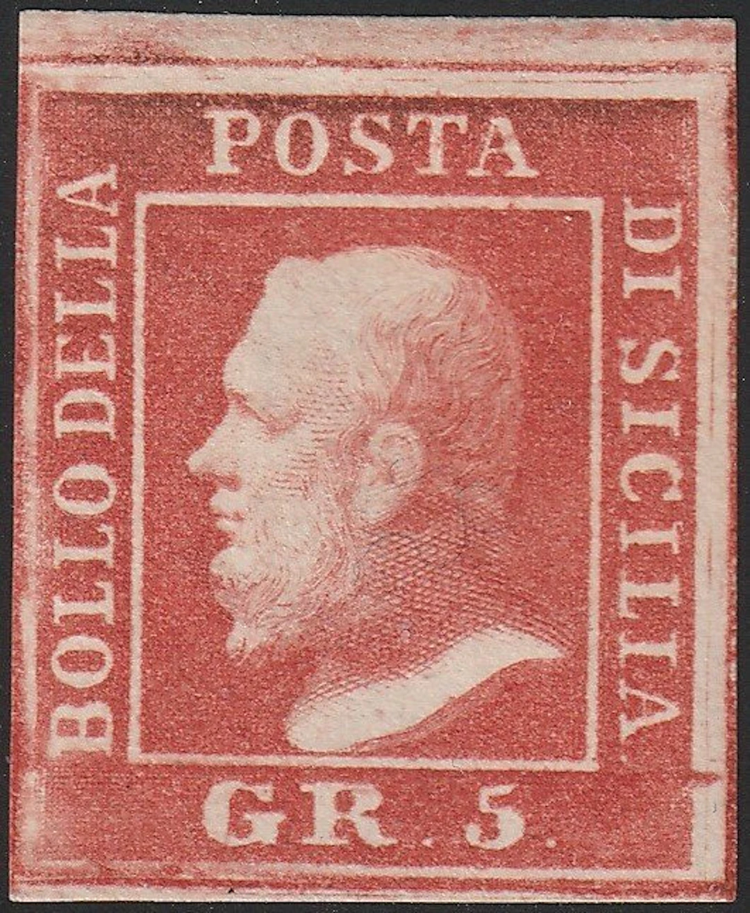 Italian Ancient States - Sicily 1859 - 5 gr