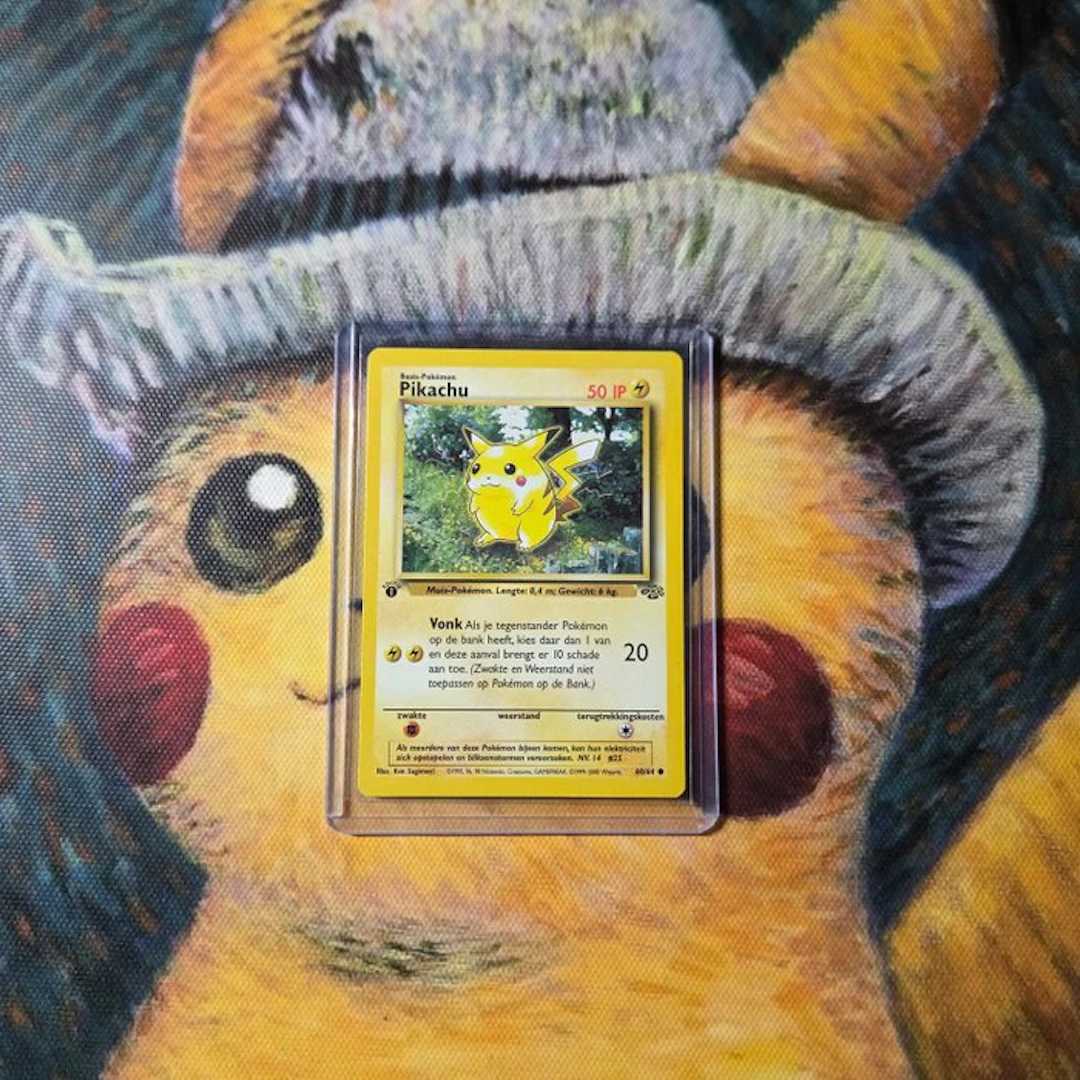 Pokémon - 1 Card - Pikachu 60/64 First edition - WOTC