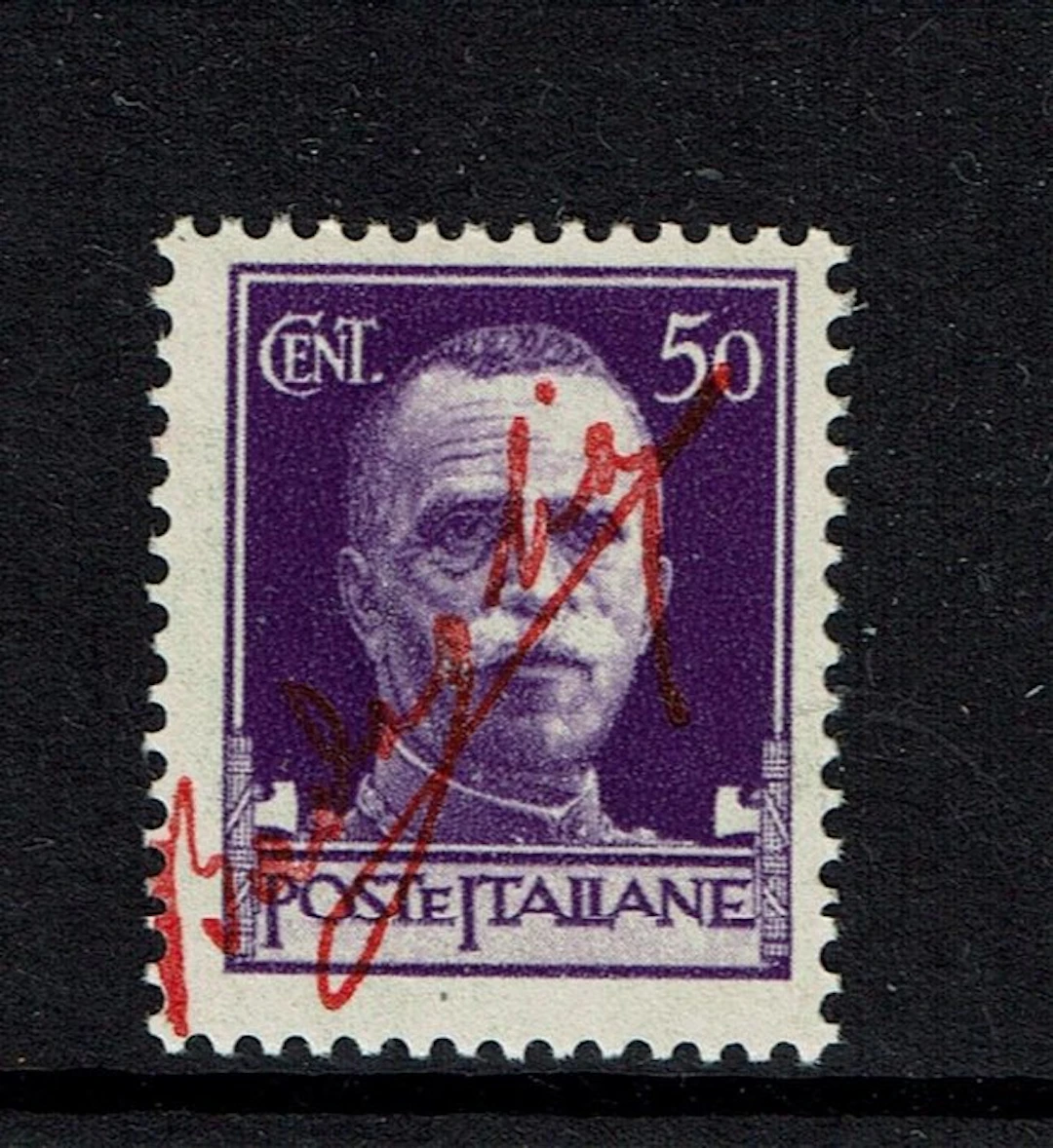 Regency of Italy 1943 - General Badoglio MNH - Catalogo Enciclopedico 471.