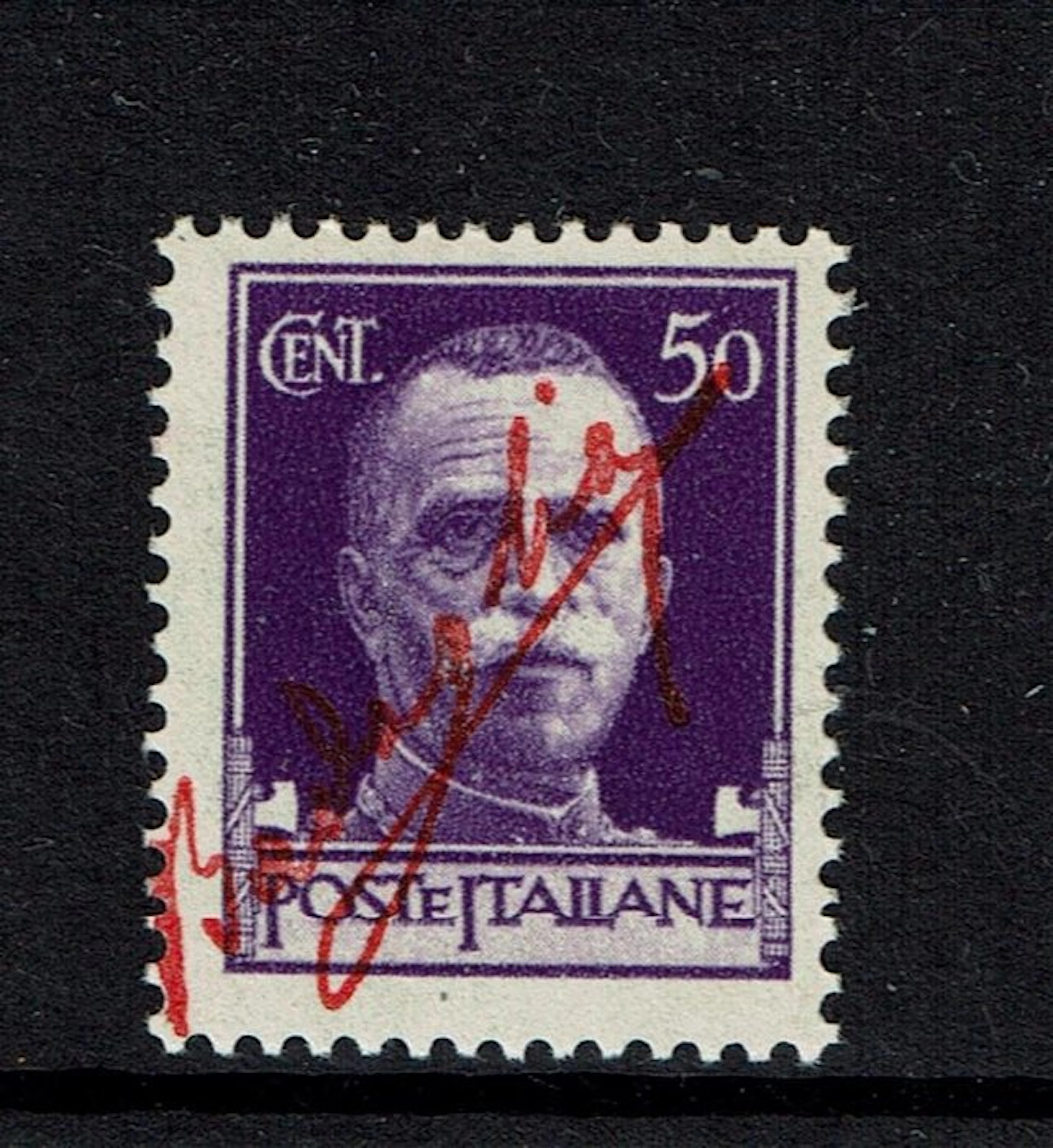 Regency of Italy 1943 - General Badoglio MNH - Catalogo Enciclopedico 471.
