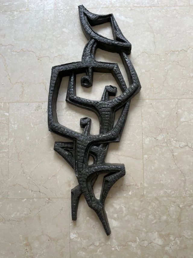 Relief, Acrobaten - 71 cm - Ceramic
