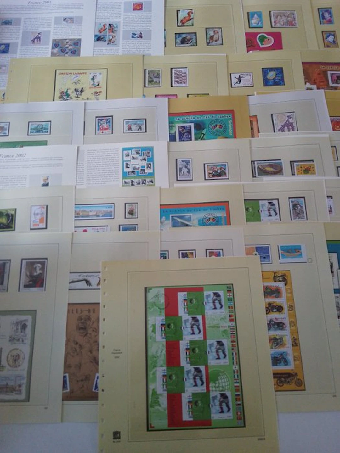 France 2001/2002 - Complete collection of stamps/blocks/sheets